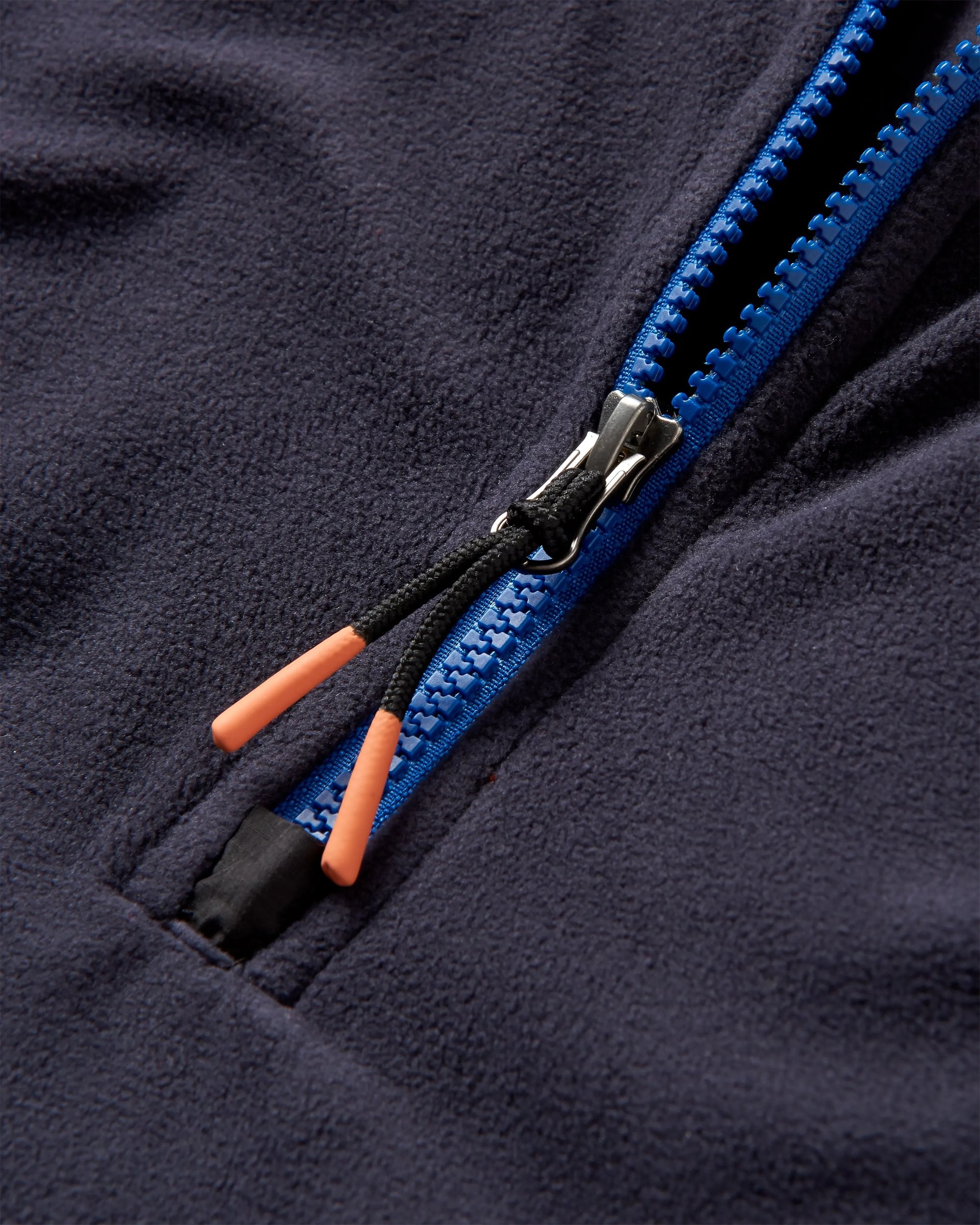 Switchback Micro Polartec® Fleece - Black - Flatlay