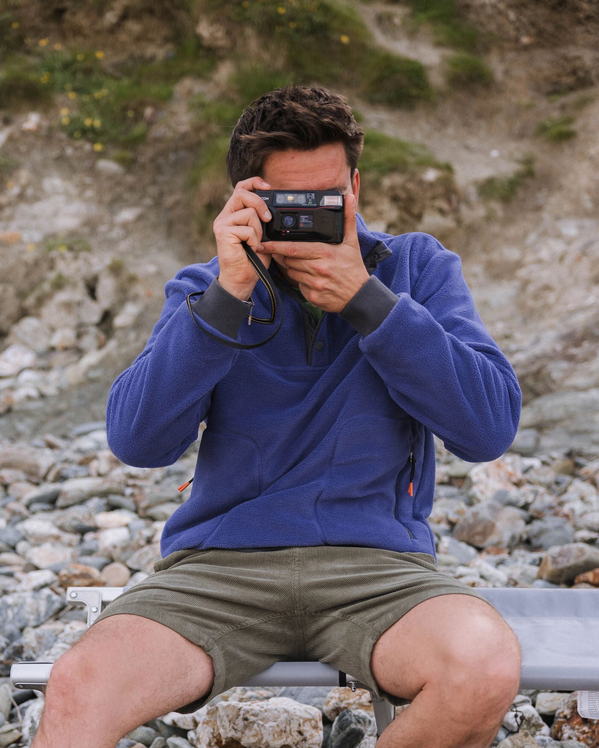 Take It Easy Polar Fleece - Purple Indigo - Lifestyle