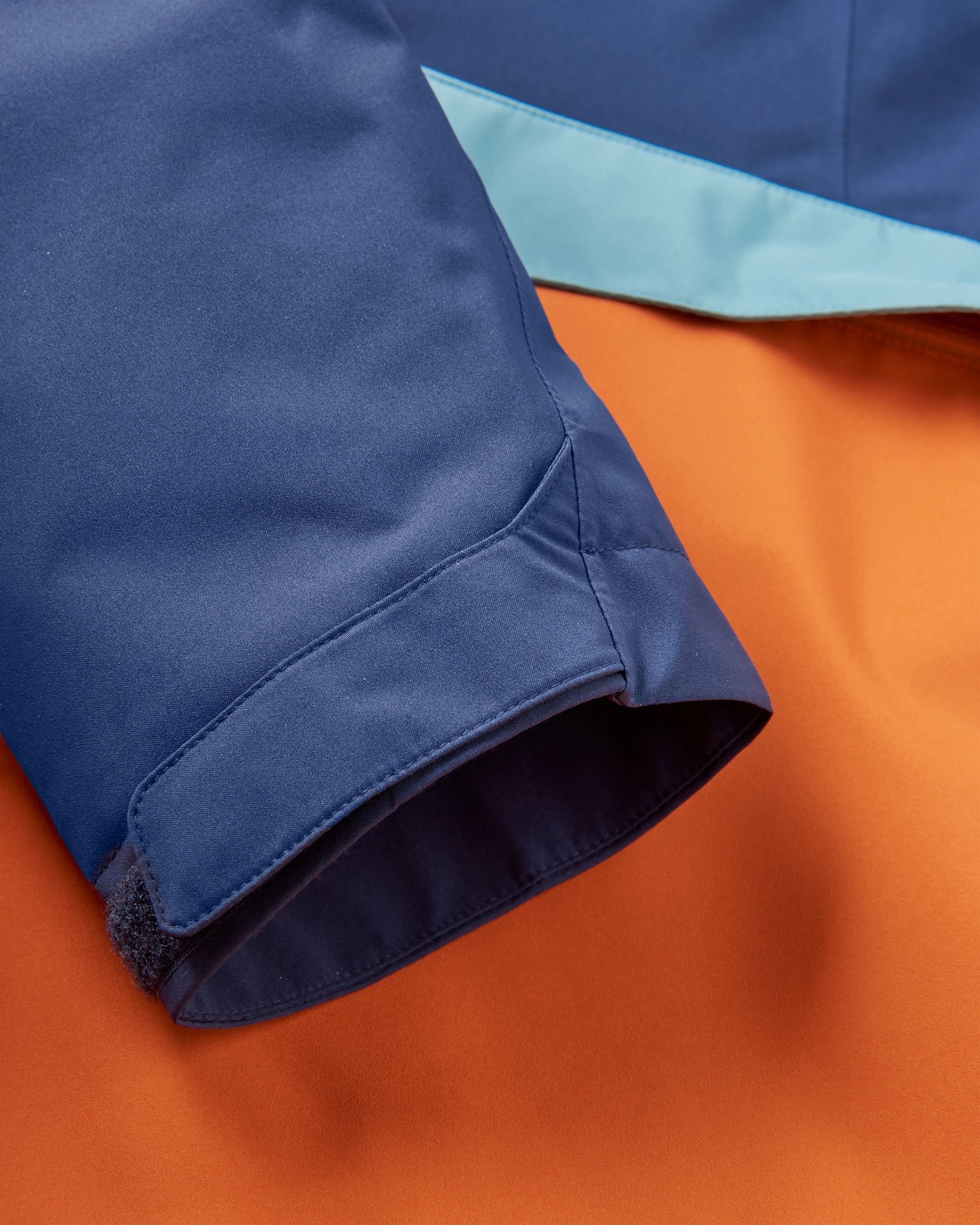 Diablo Recycled Waterproof Anorak - Rich Navy - Flatlay