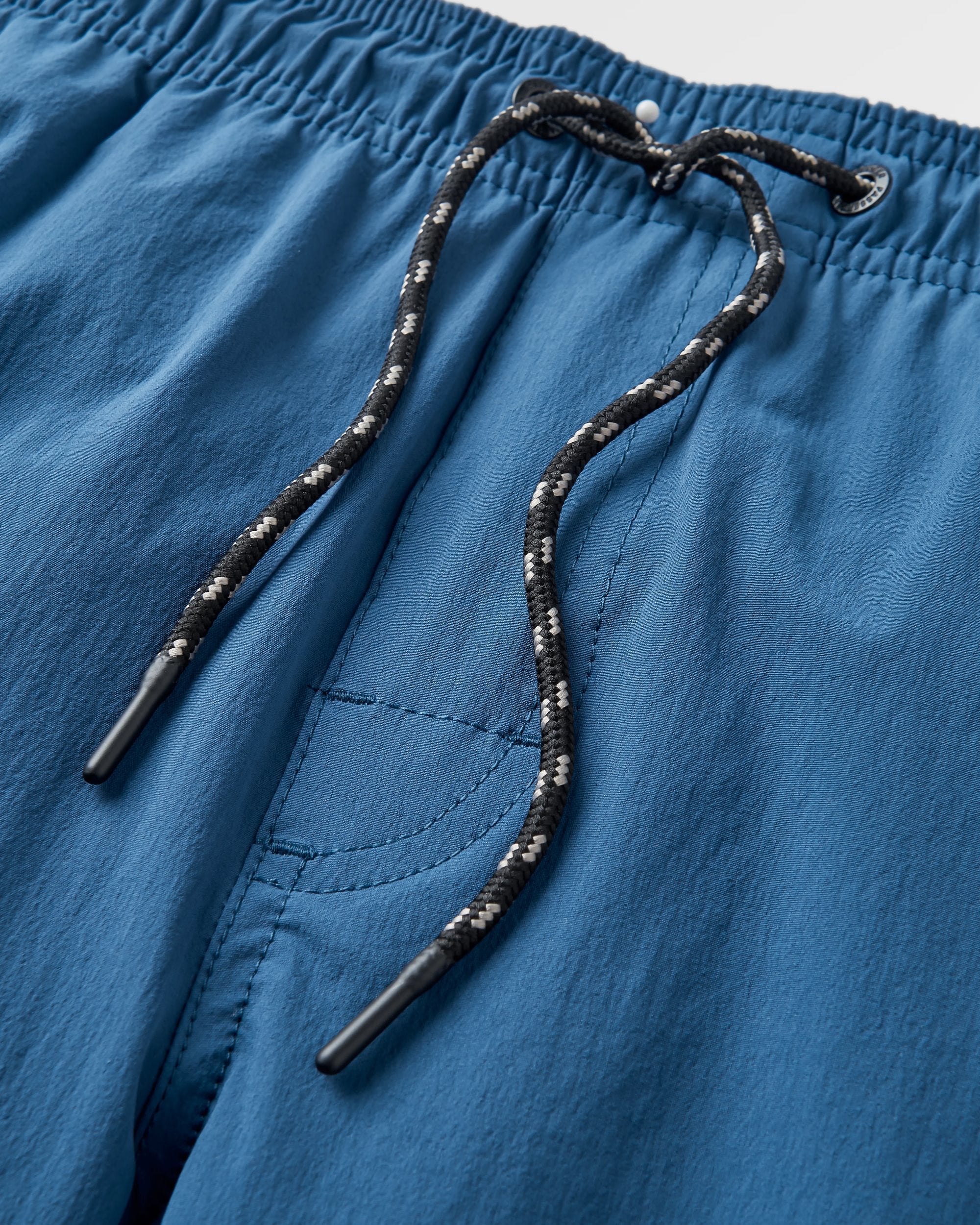 Drifter NetPlus® Swim Lined Short - Dark Denim - Flatlay