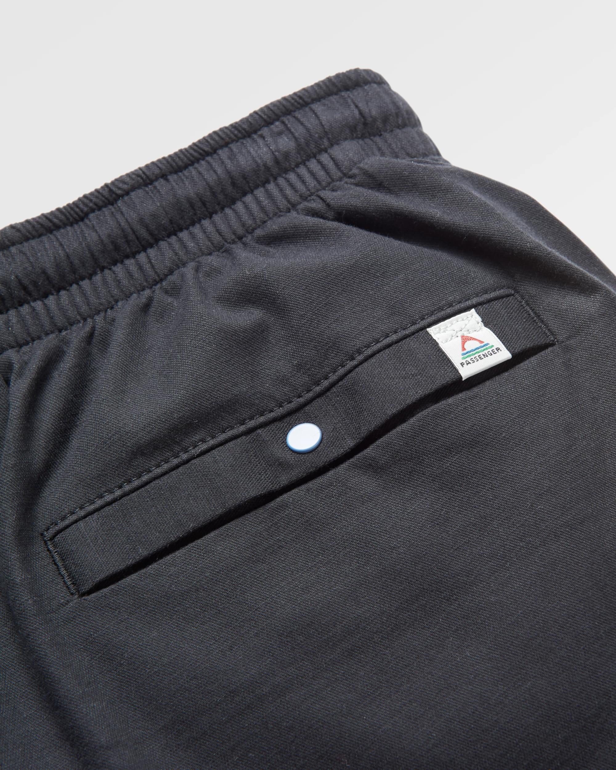 Basswood Organic Cotton Short - Black - Flatlay