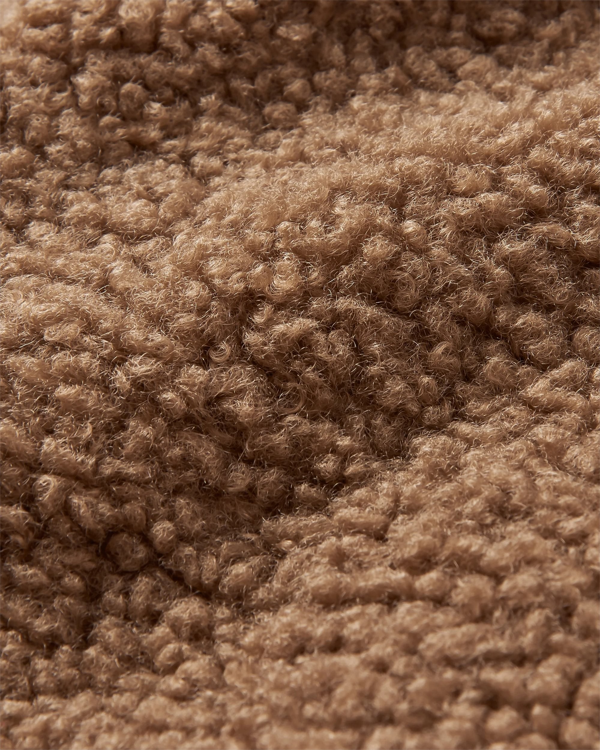 Kodiak Sherpa Lined Cord Overshirt - Red Ochre - Flatlay