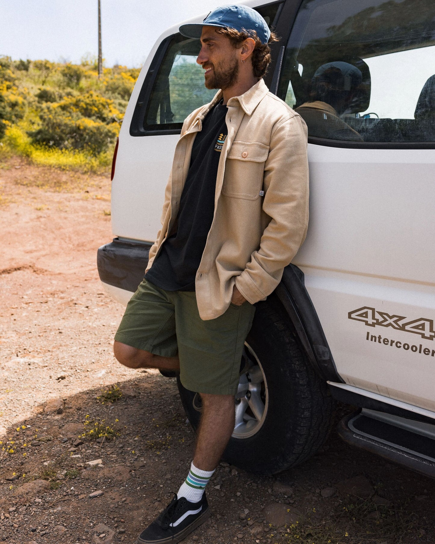 Rif-Raf Ripstop Short - Khaki - Lifestyle