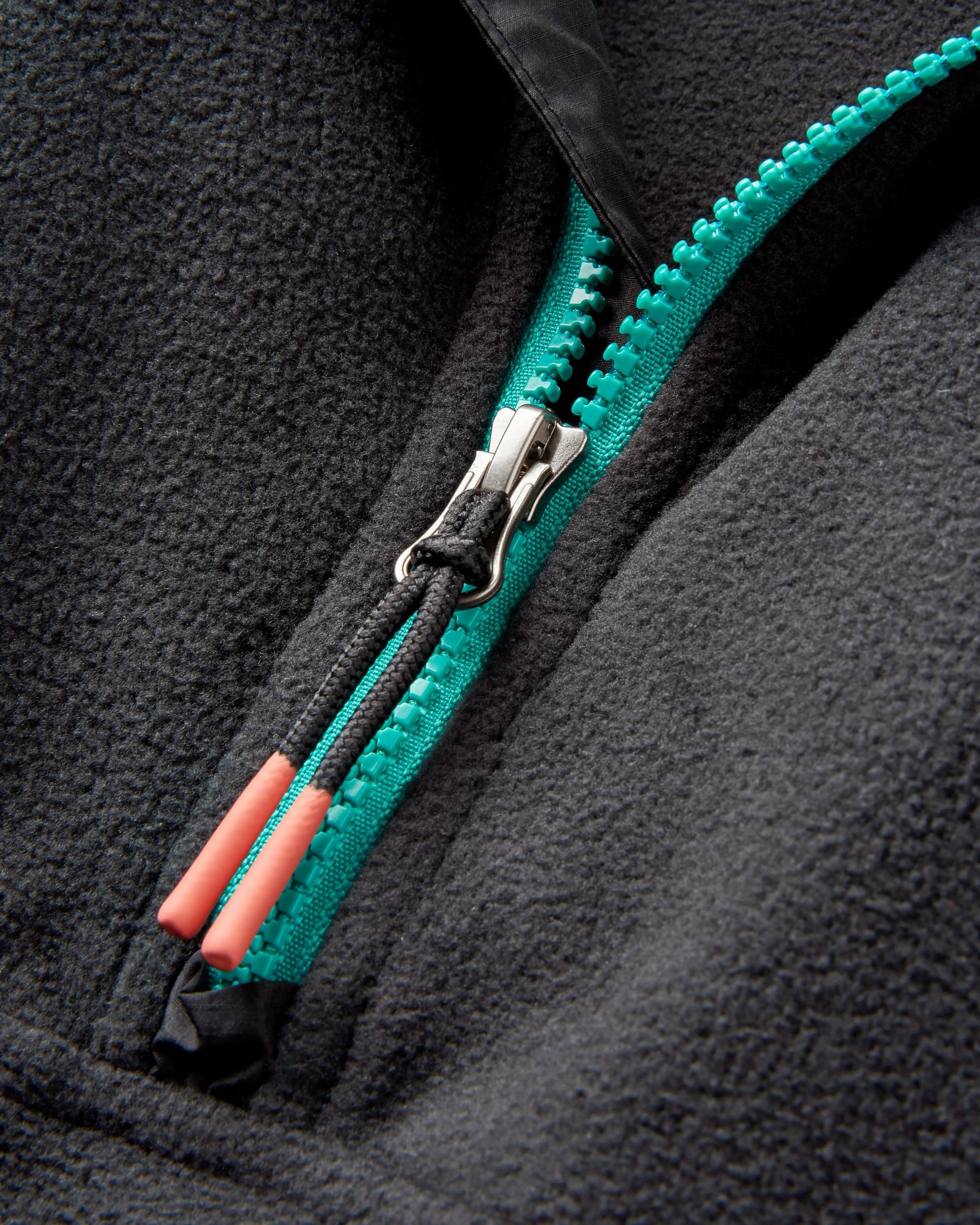 Sorrel Recycled Polar Fleece - Black - Flatlay