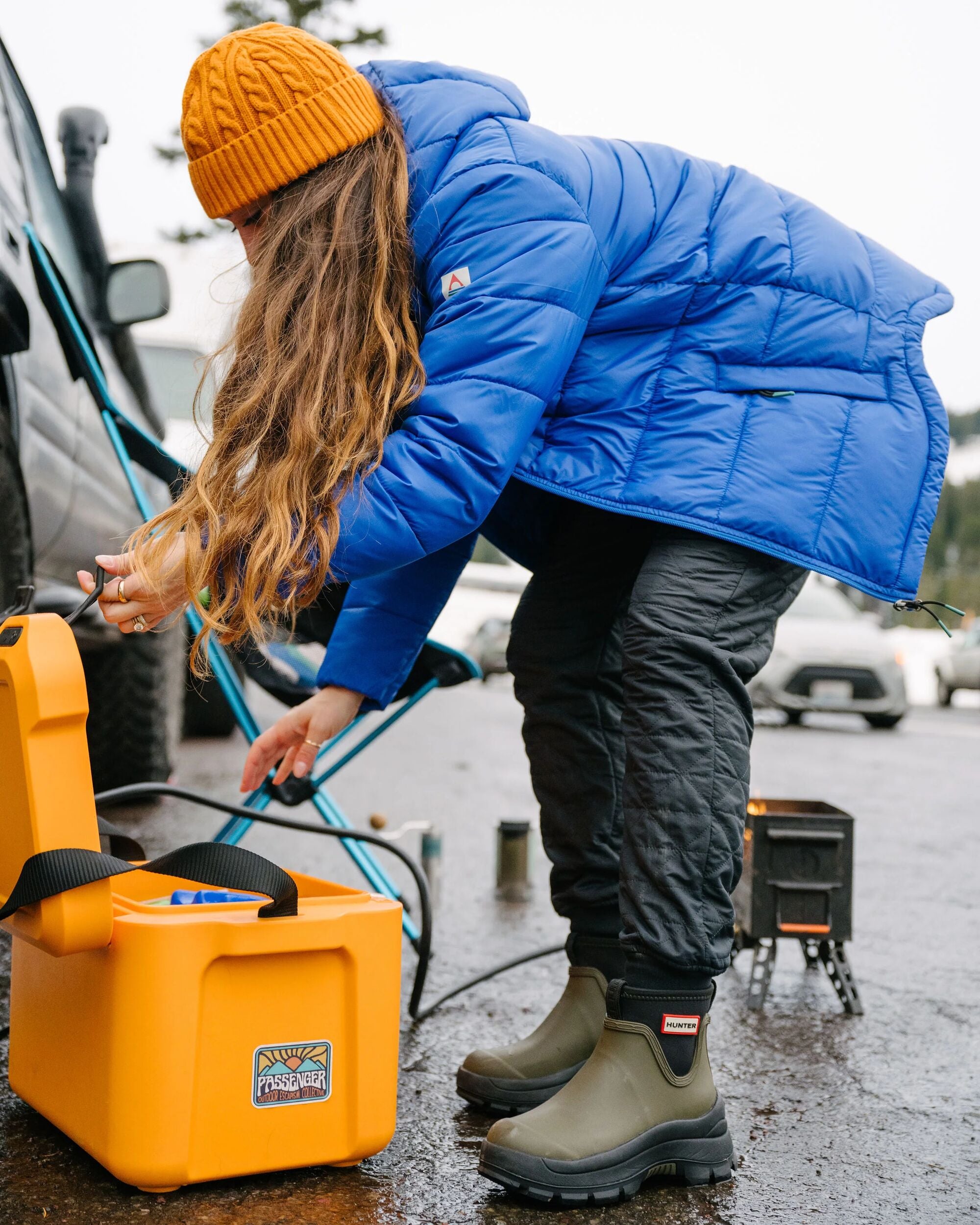 Homewood Recycled Quilted Jogger - Black - Lifestyle