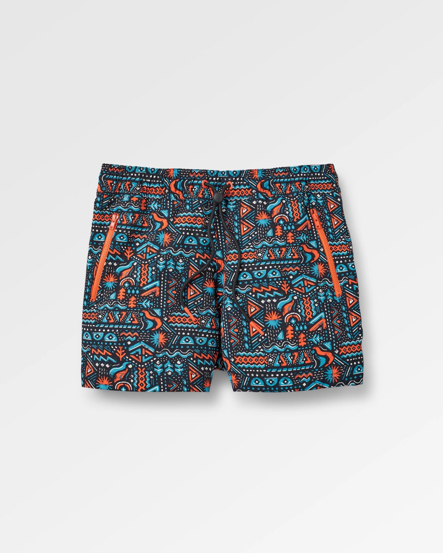 Way Out NetPlus® All Purpose Short - Elemental Geo Black - Flatlay