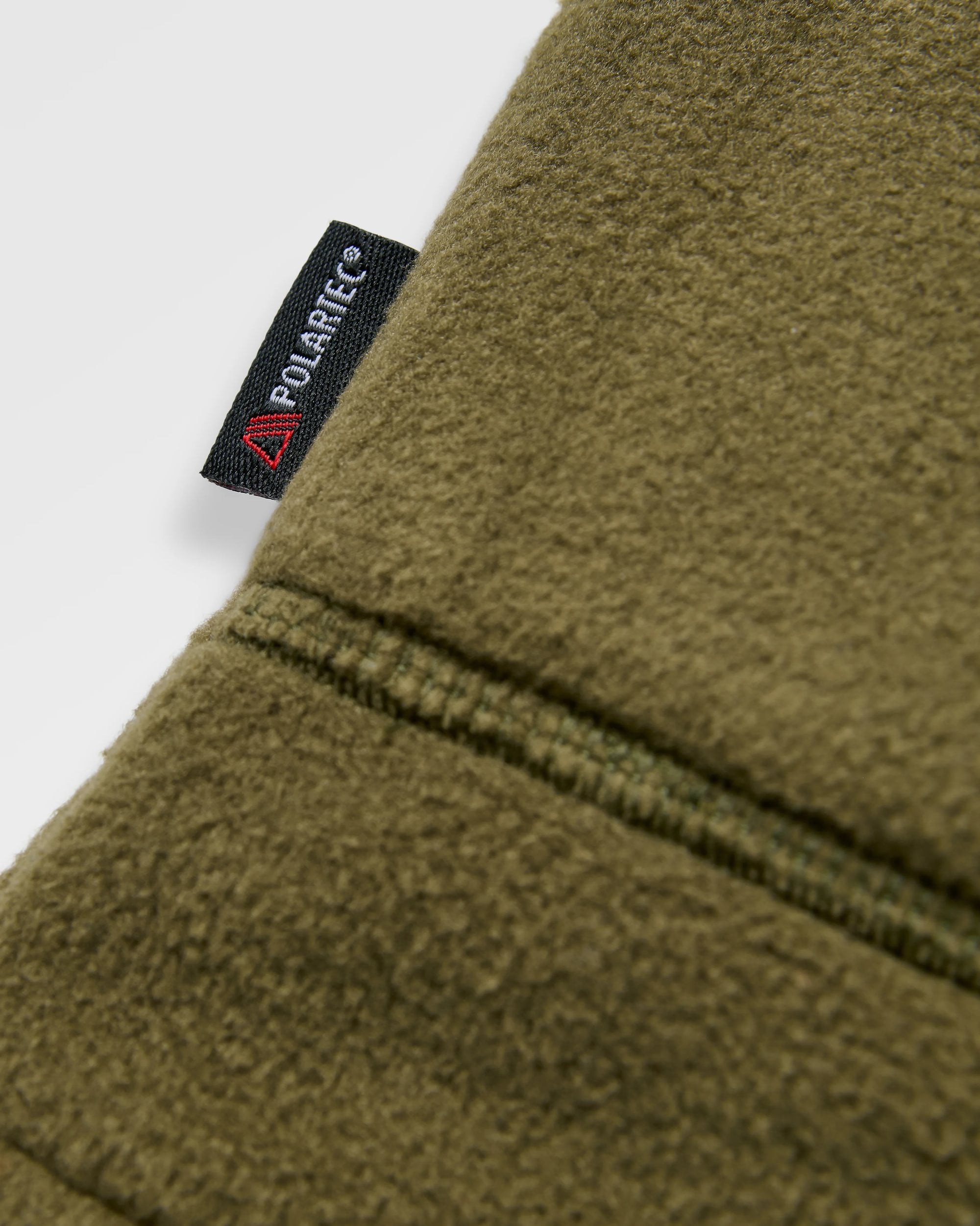 Adapt Recycled Polartec® Overshirt - Dark Olive - Flatlay
