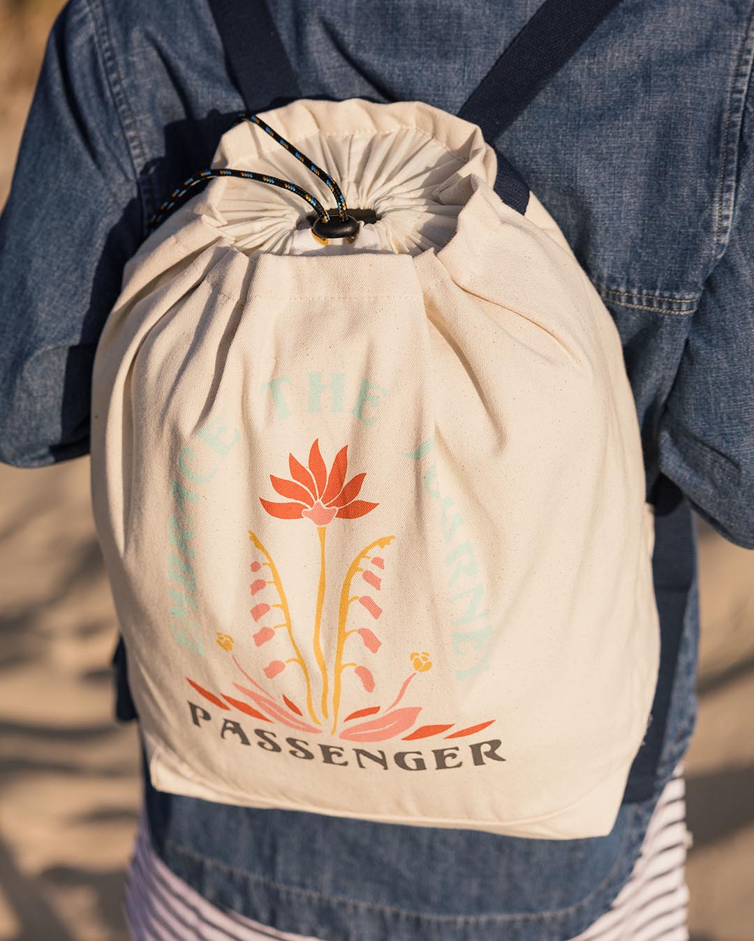 Pico Organic Tote Backpack - Off White