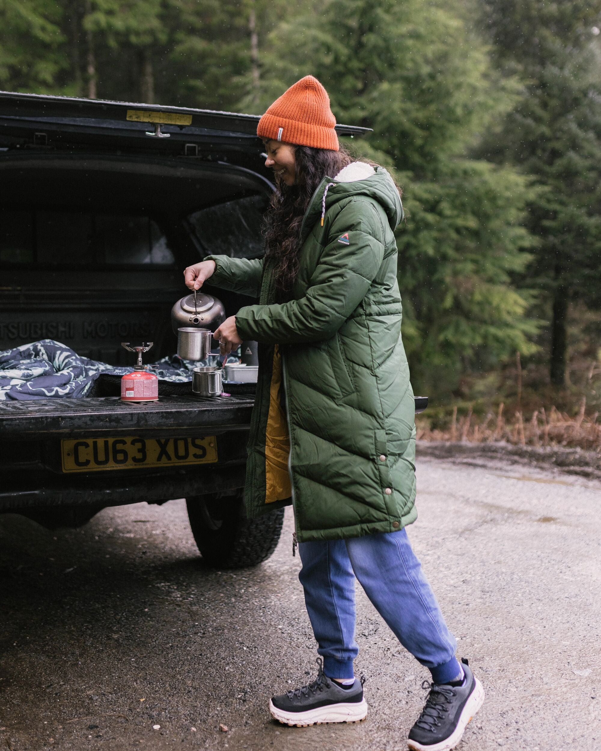 Kinsey Recycled Jacket - Fir Tree - Lifestyle