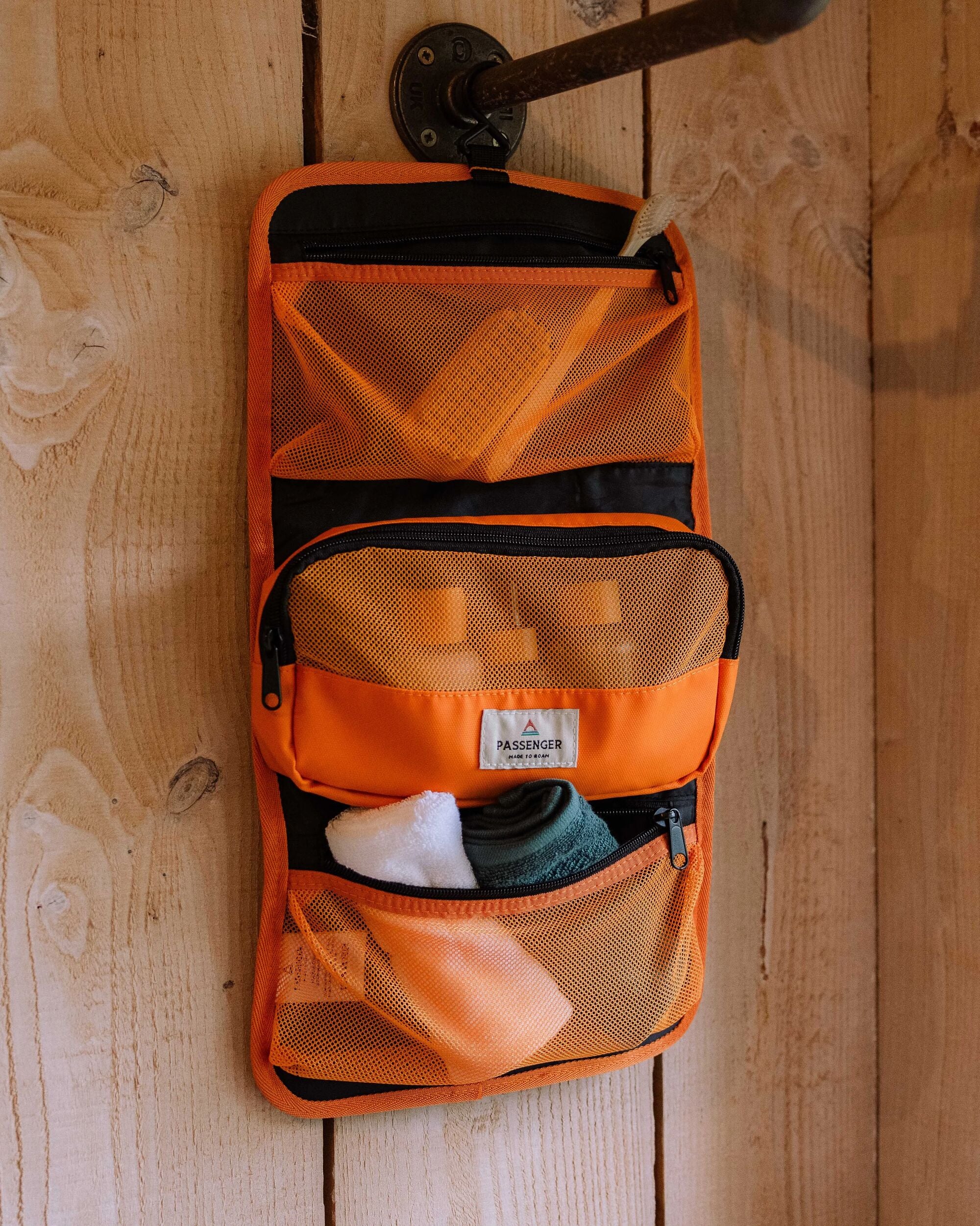 Drop Recycled Wash Kit - Sunrise Orange - Lifestyle