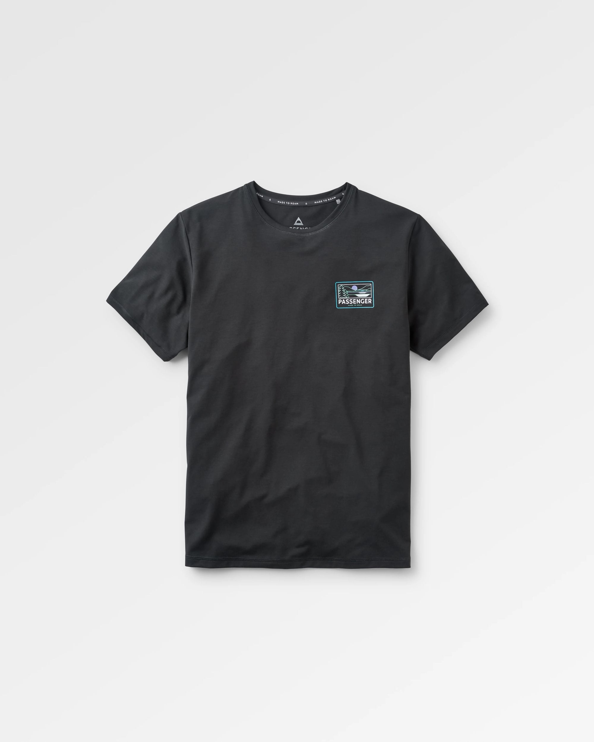 Roamer Men's Drirelease® Active T-Shirt - Black - Flatlay