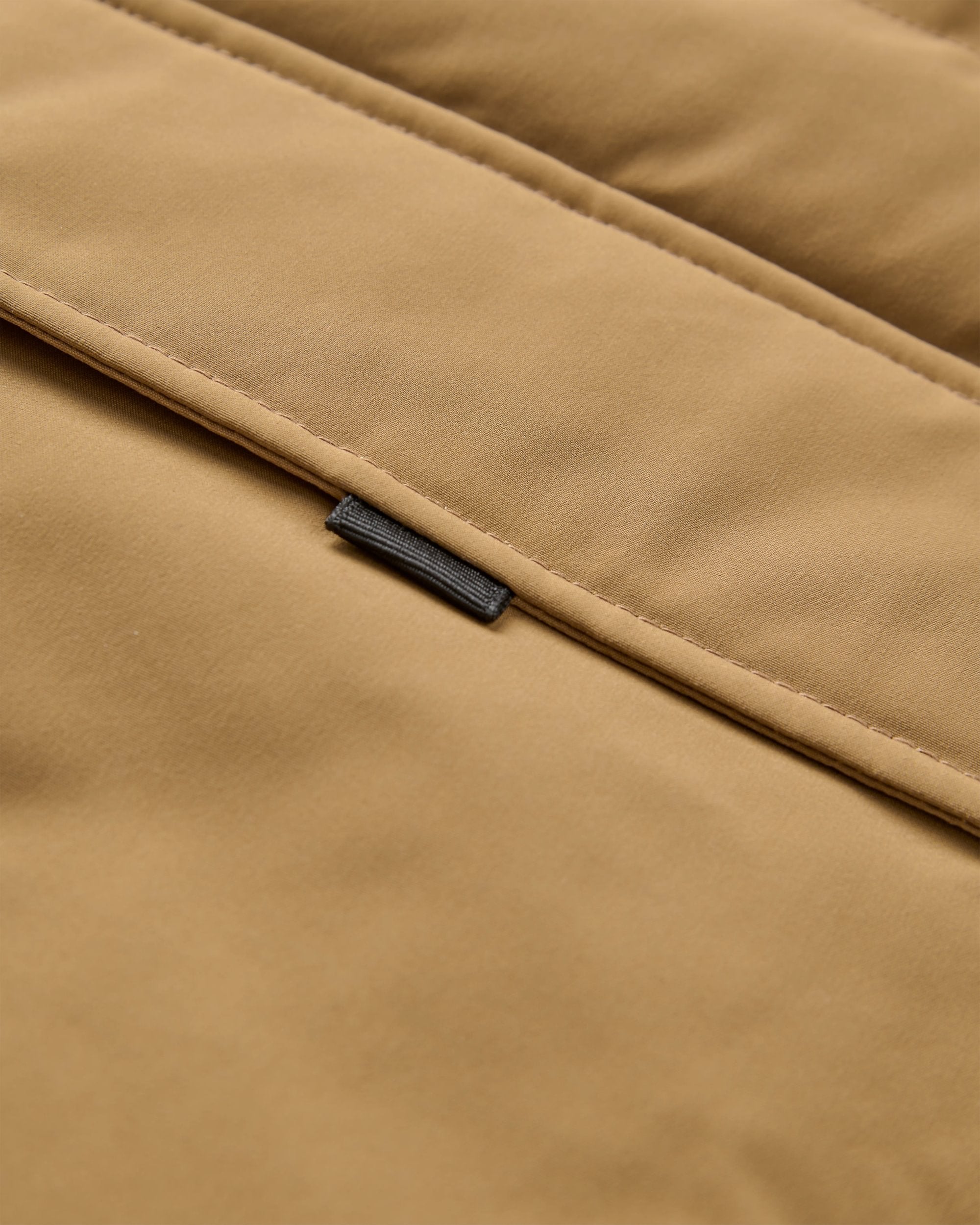 Baltic Recycled Insulated Gilet - Caramel/Black - Flatlay