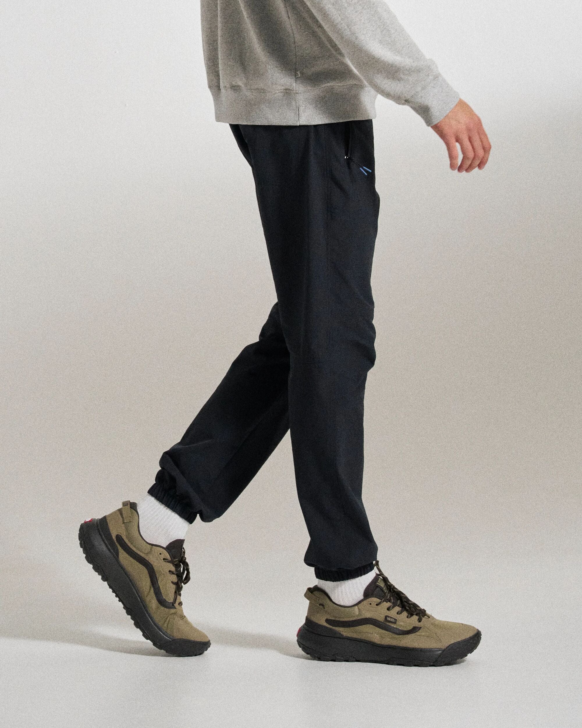 Stride Recycled Active Trail Jogger - Black - Studio Model