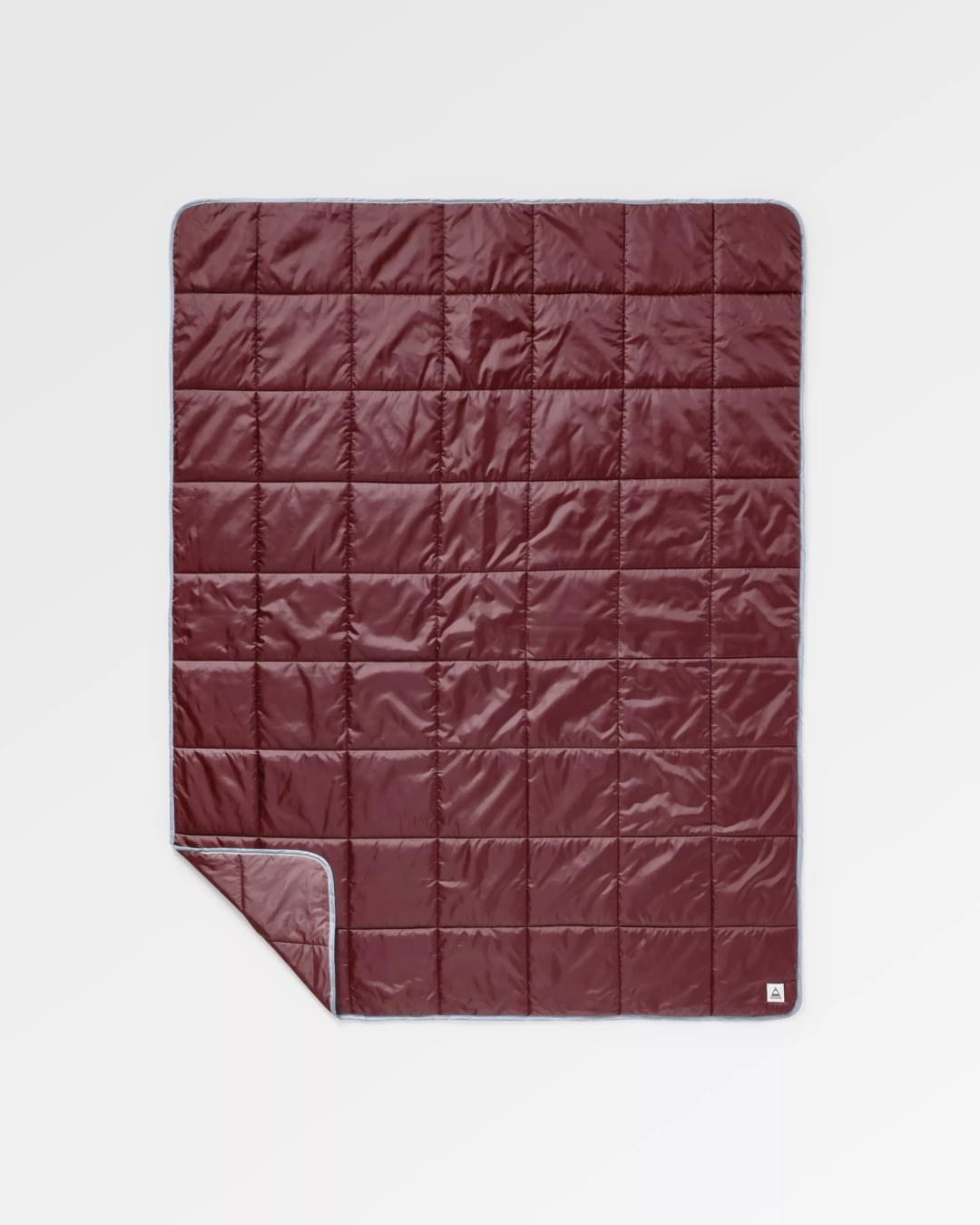 Travel Recycled Ripstop Blanket - Wine - Flatlay