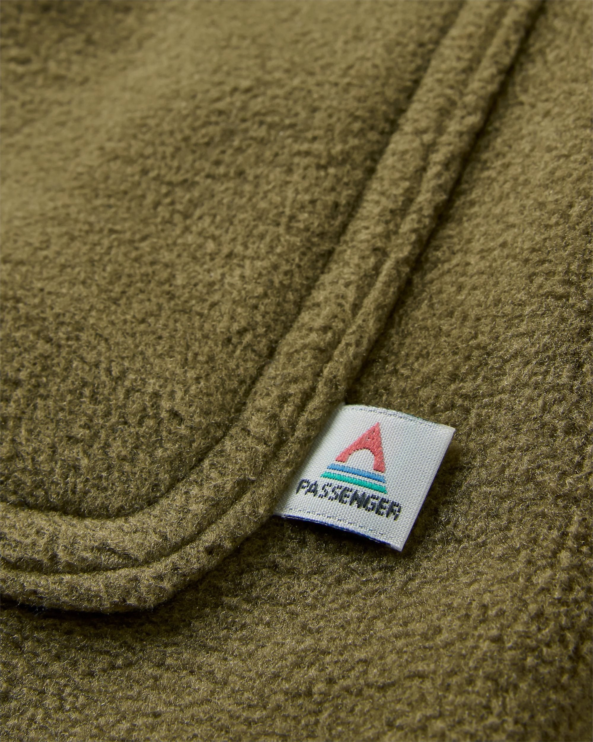 Adapt Recycled Polartec® Overshirt - Dark Olive - Flatlay