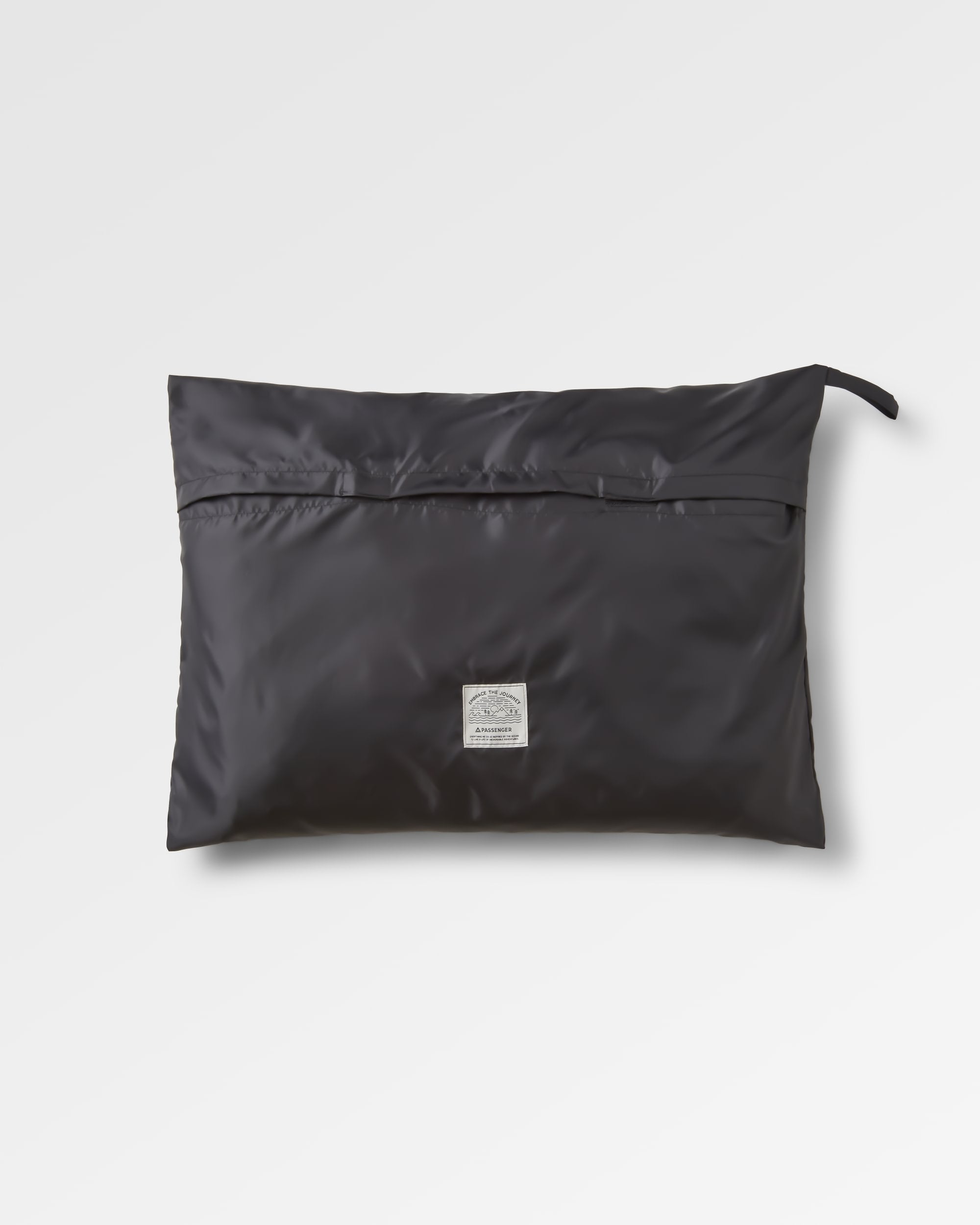 Waves Recycled Sherpa Lined Changing Robe - Deep Blue Camo Pattern - Flatlay