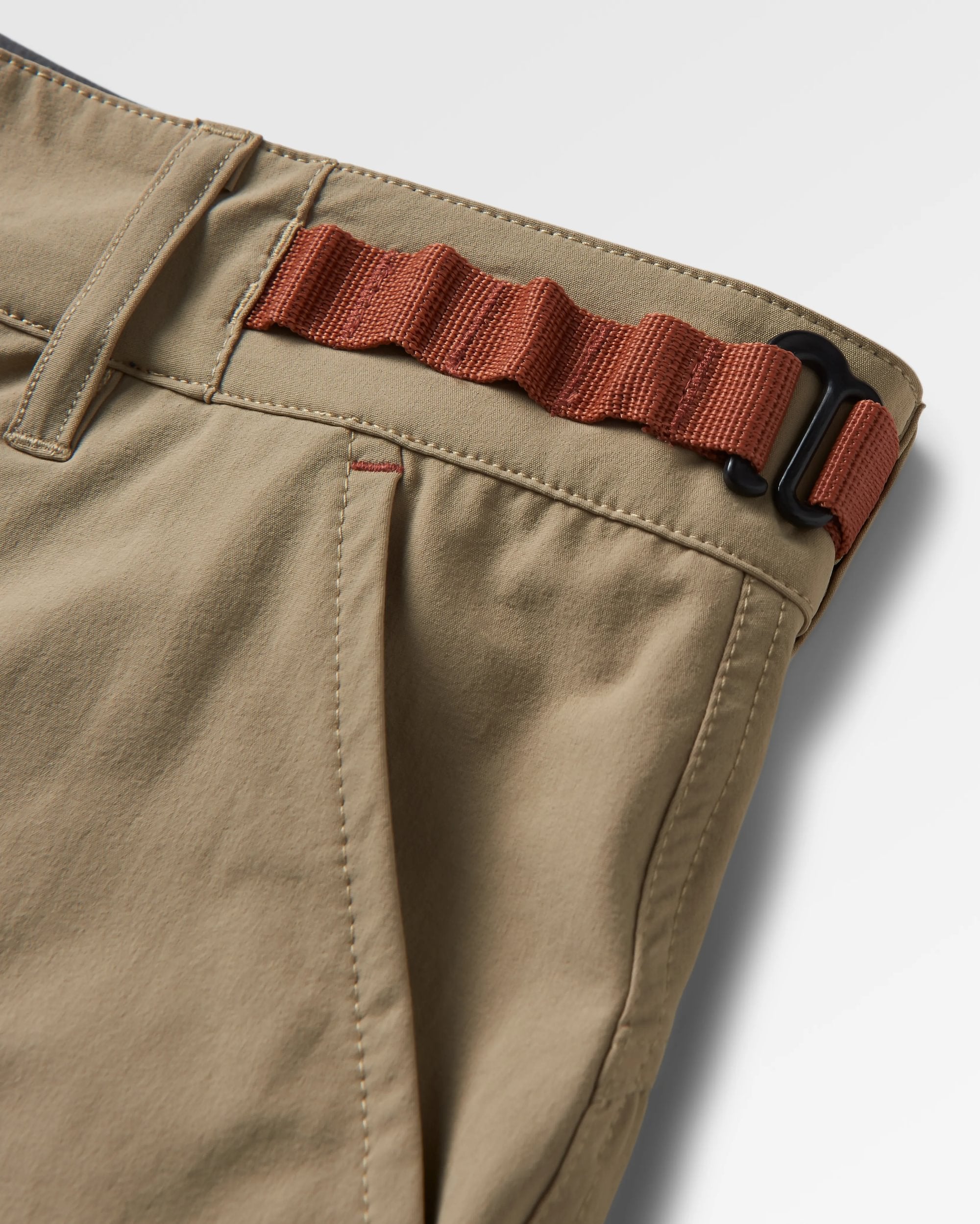 365 Trail Short - Chinchilla Brown - Flatlay