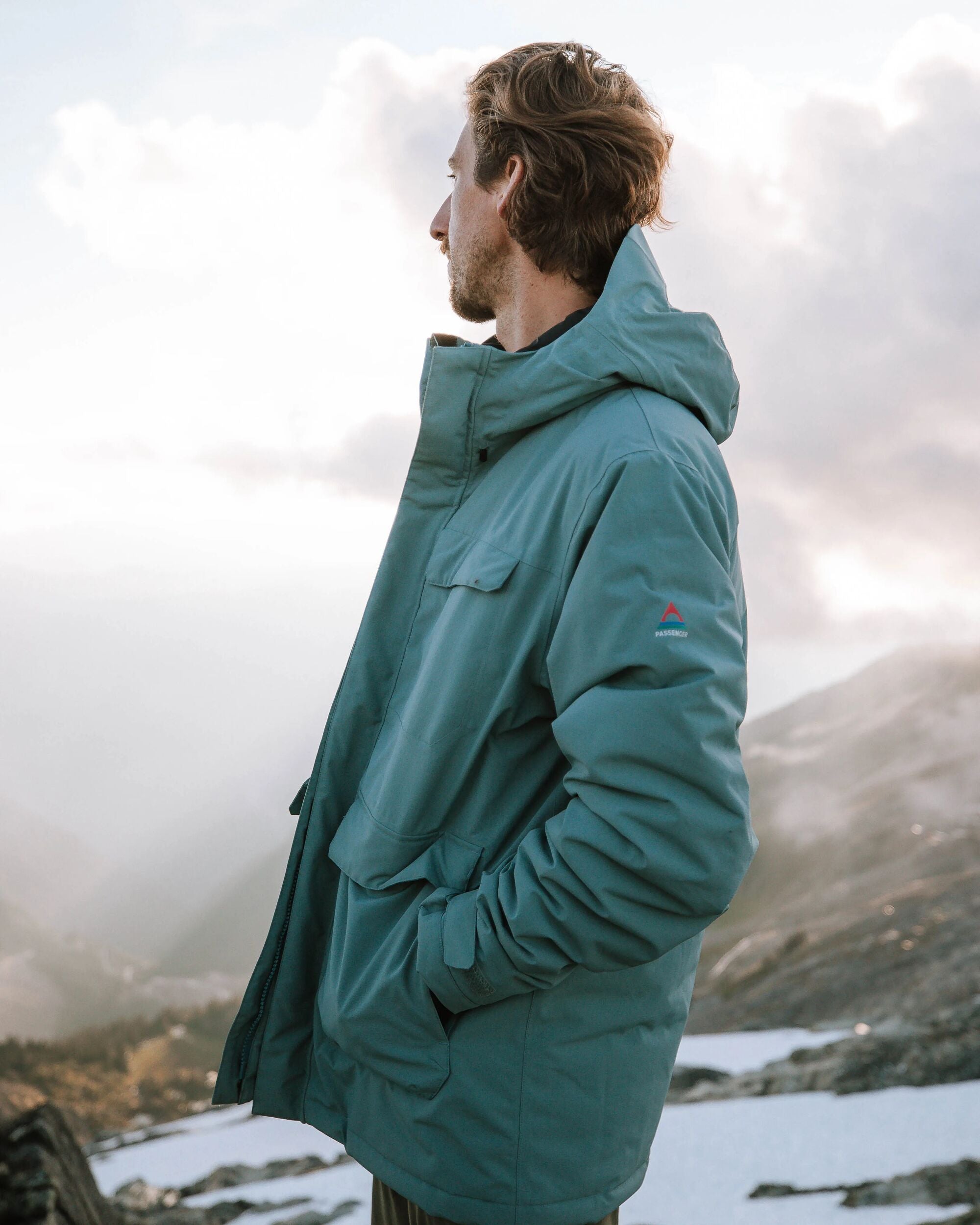 Explorer Waterproof Down Parka - Stormy Sea - IGC