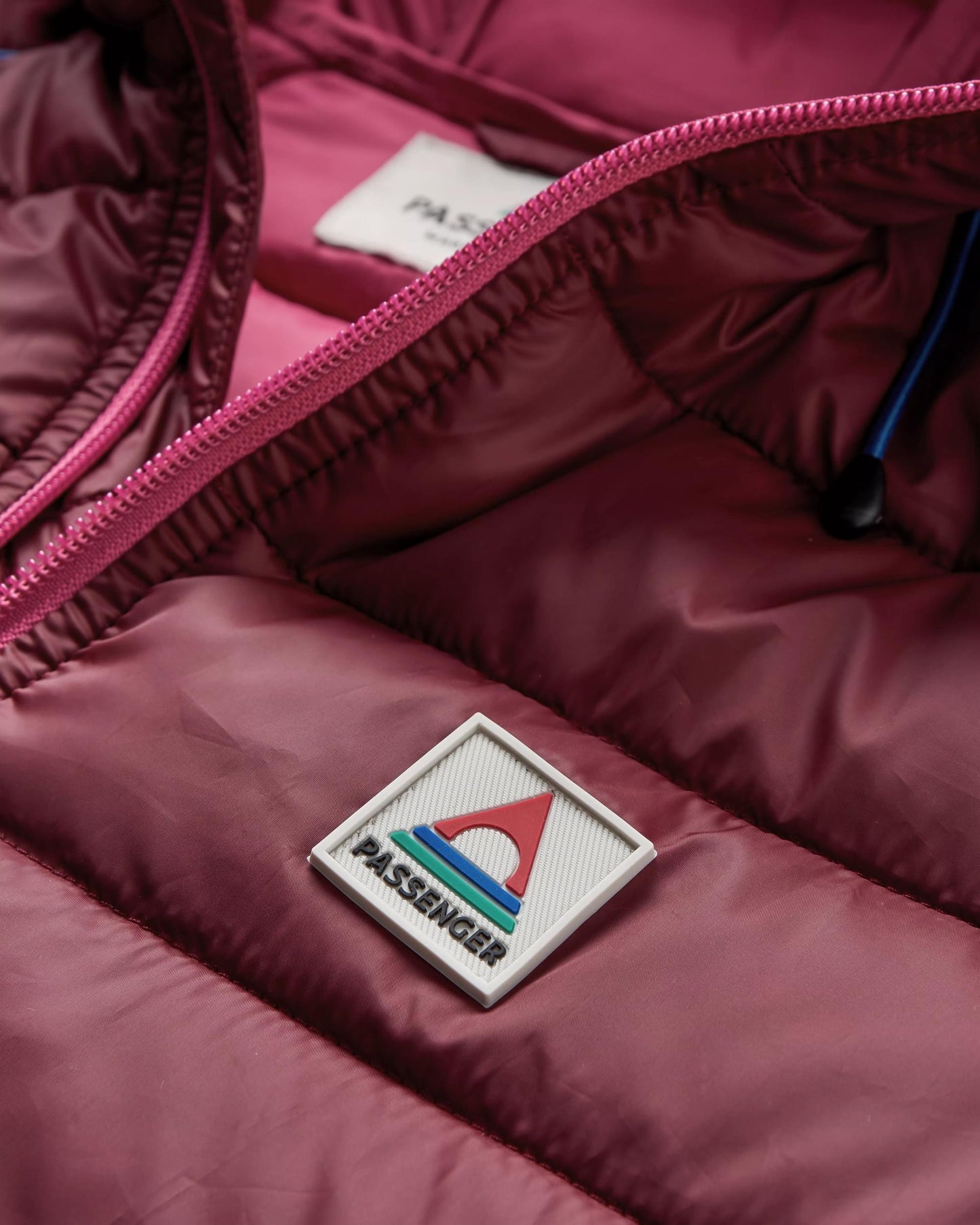 Pow Recycled 2.0 Insulated Jacket - Wine - Flatlay
