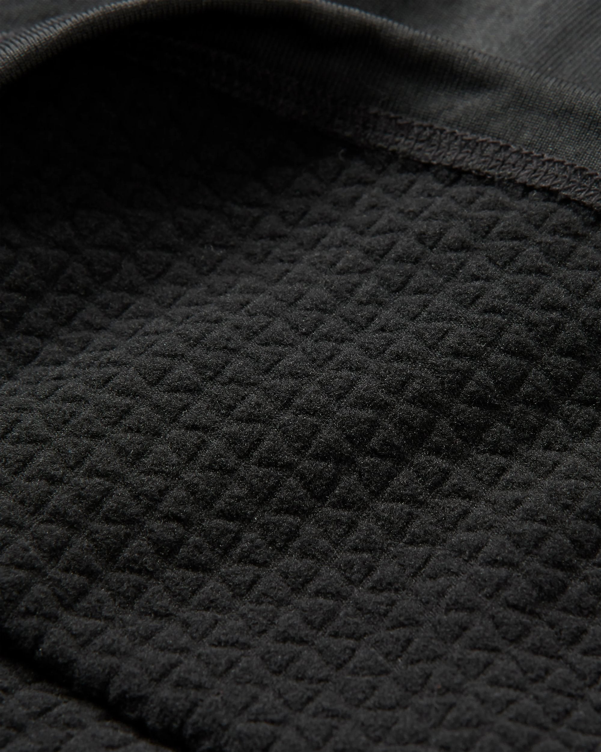 Atlantis Recycled Base Layer LS T-Shirt - Black - Flatlay