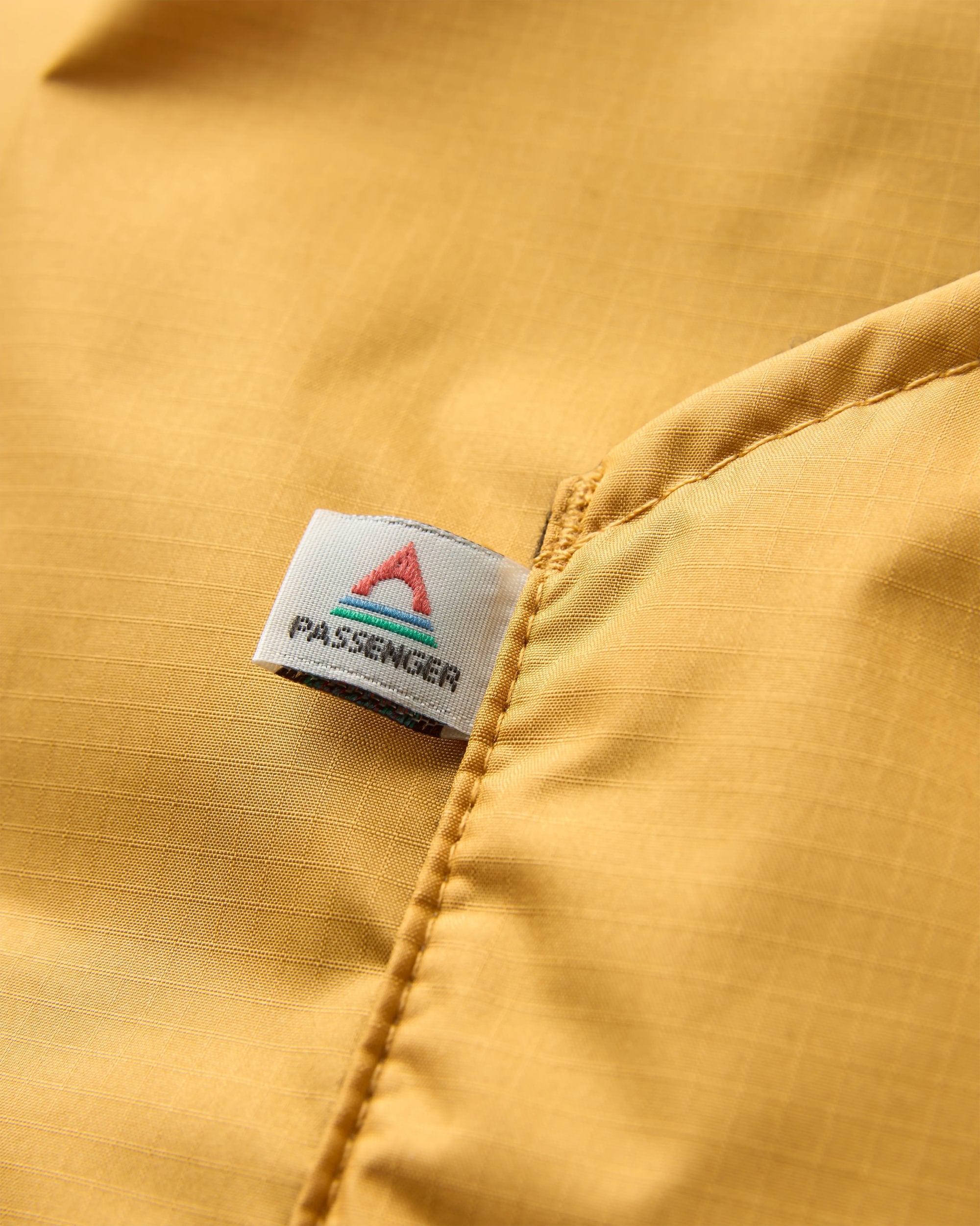 Escapism Recycled Sherpa Lined Changing Robe - Spruce Yellow - Flatlay