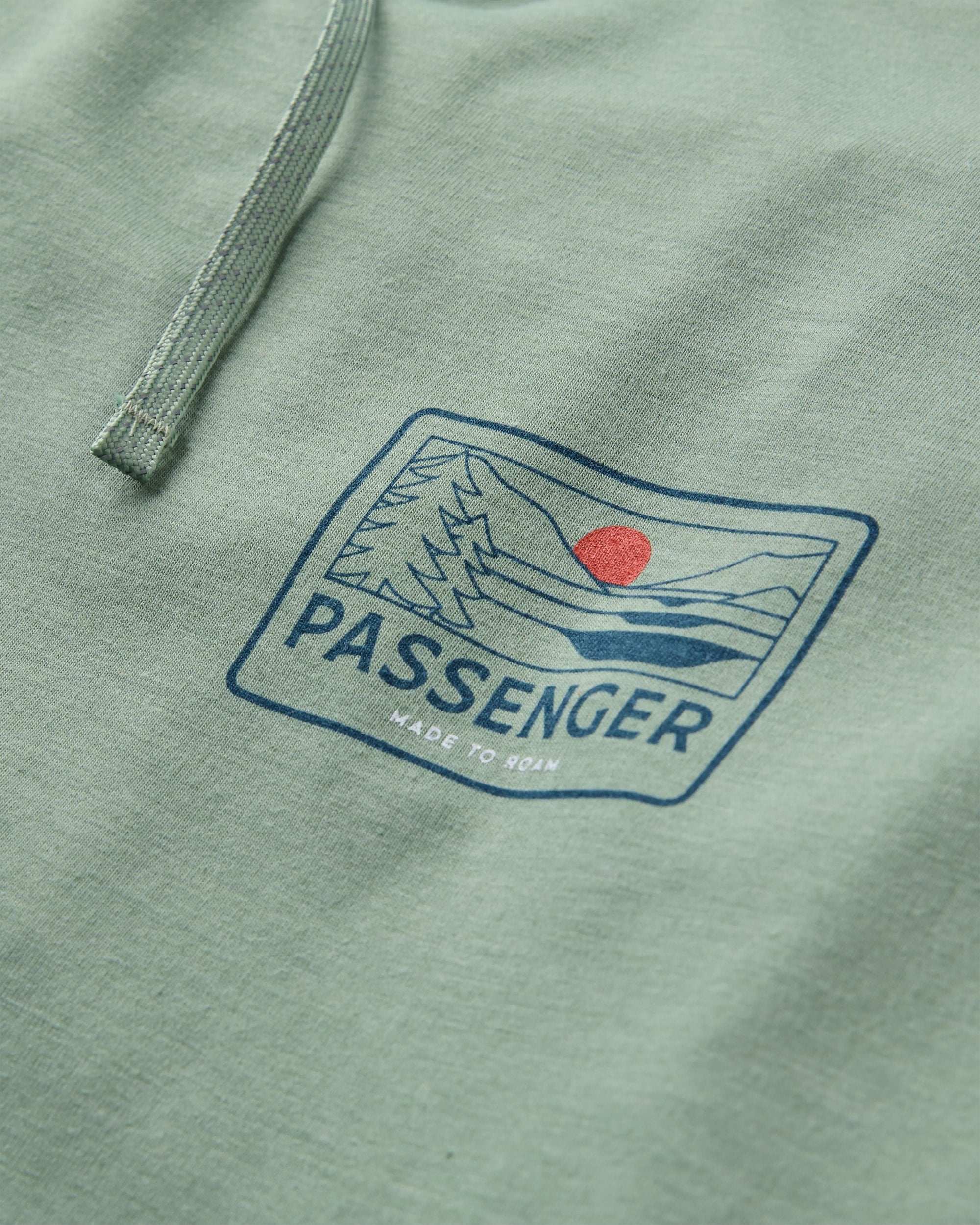 Roamscreen UPF50 Drirelease® Men's Hoodie - Pistachio - Flatlay