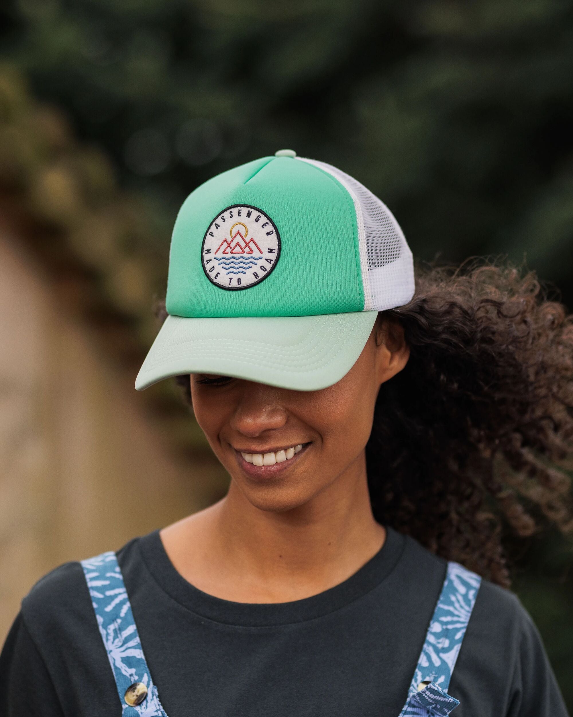 Escapism Trucker Cap - Green Fig - Lifestyle - Female
