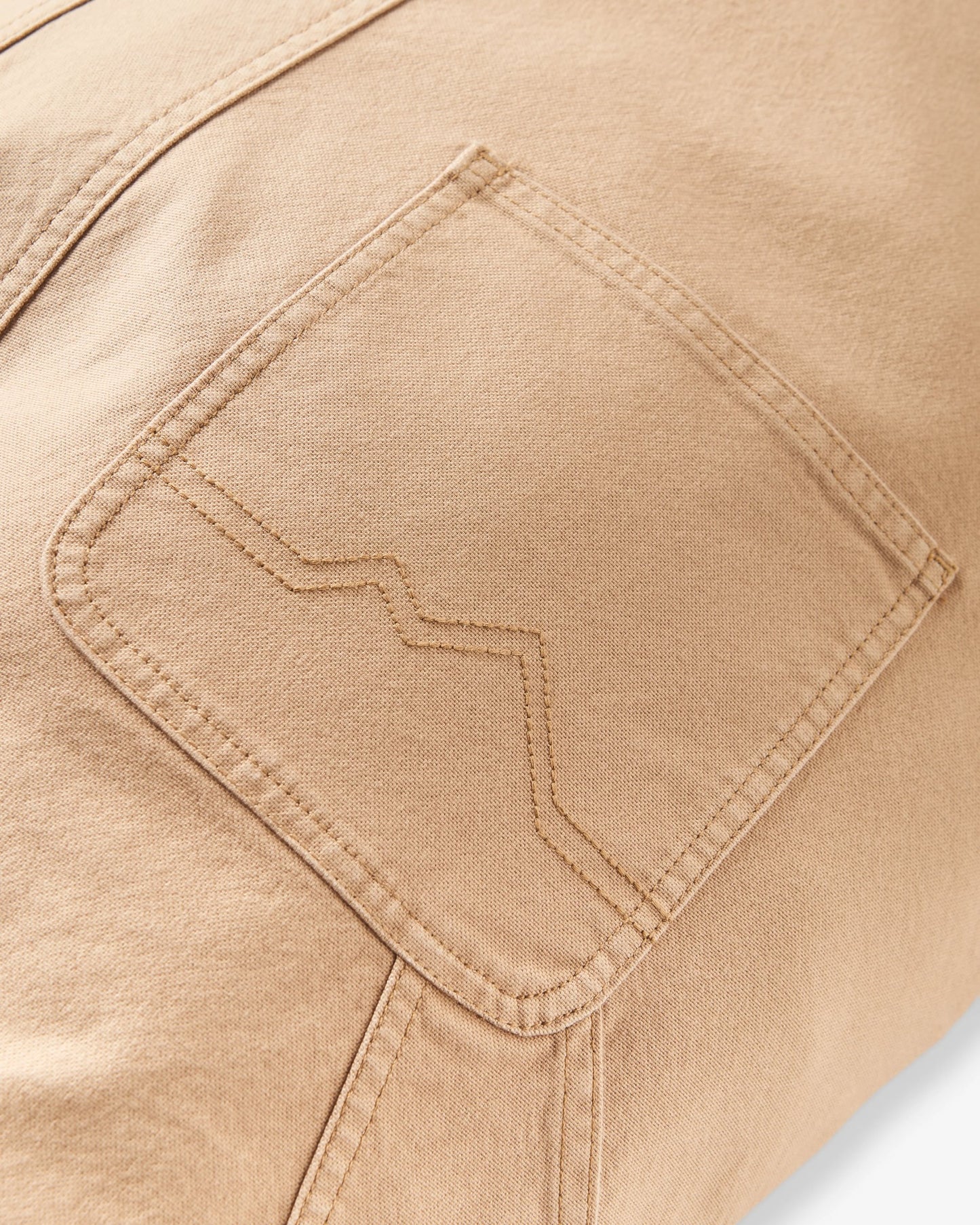 Vantage 2.0 Organic Cotton Dungaree - Biscuit - Flatlay