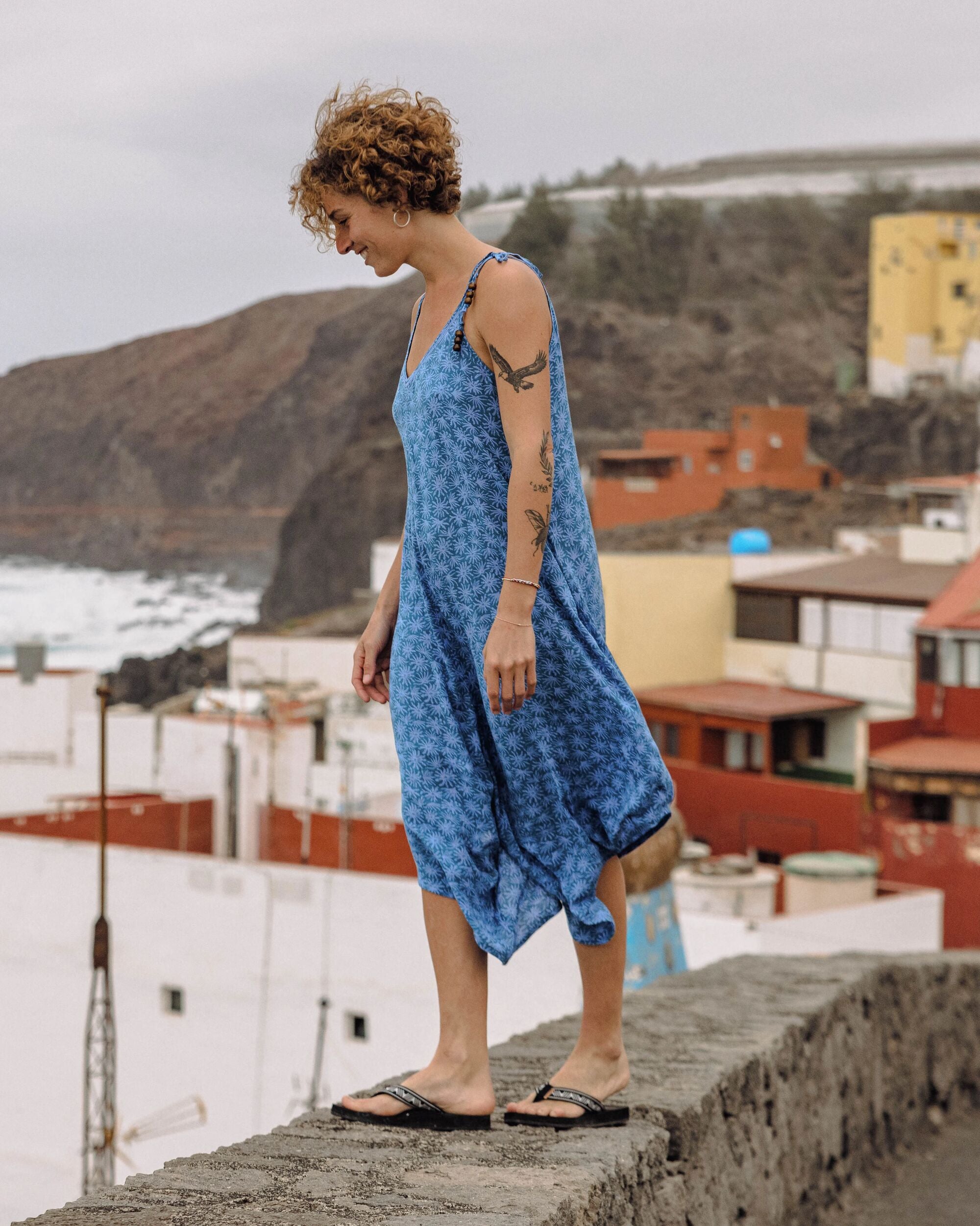 Copetín Jumpsuit - Seaweed Blue Steel - Lifestyle