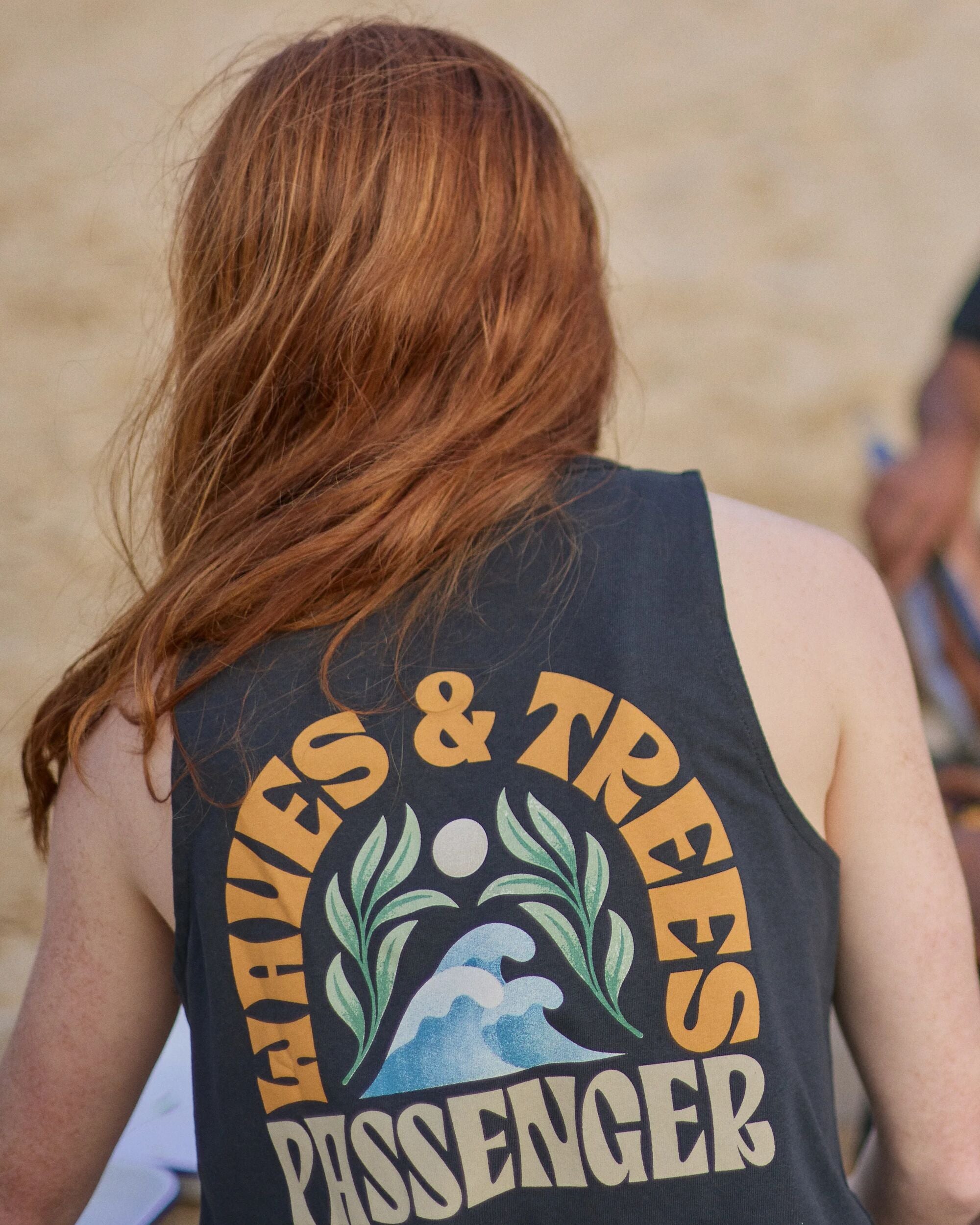 Dawning Recycled Cotton Vest - Black - Lifestyle