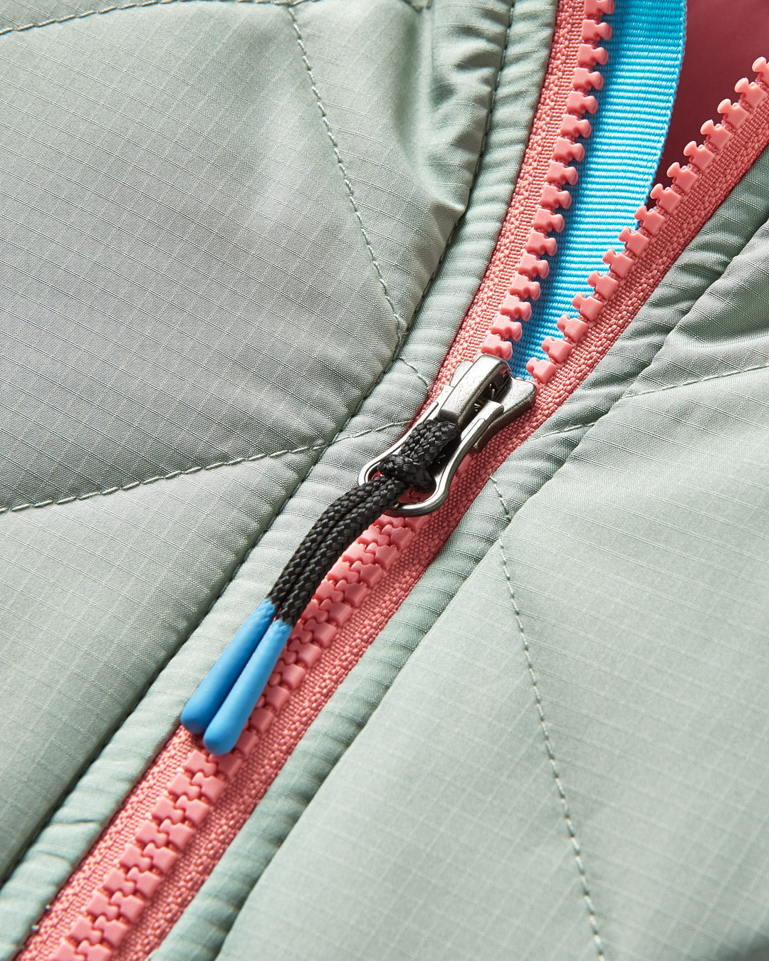 Juana Recycled Polar Hooded Fleece - Oatmeal - Flatlay