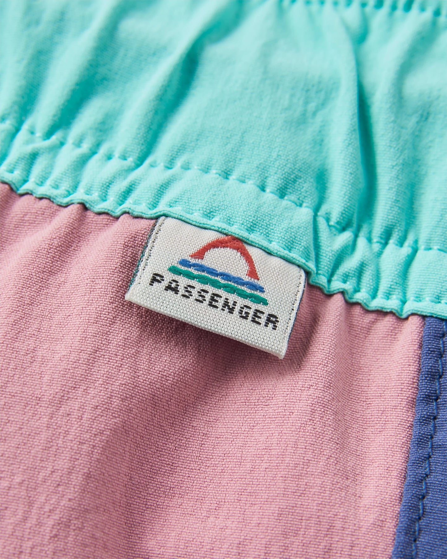 Way Out Short - Pink Haze/Dark Denim - Flatlay
