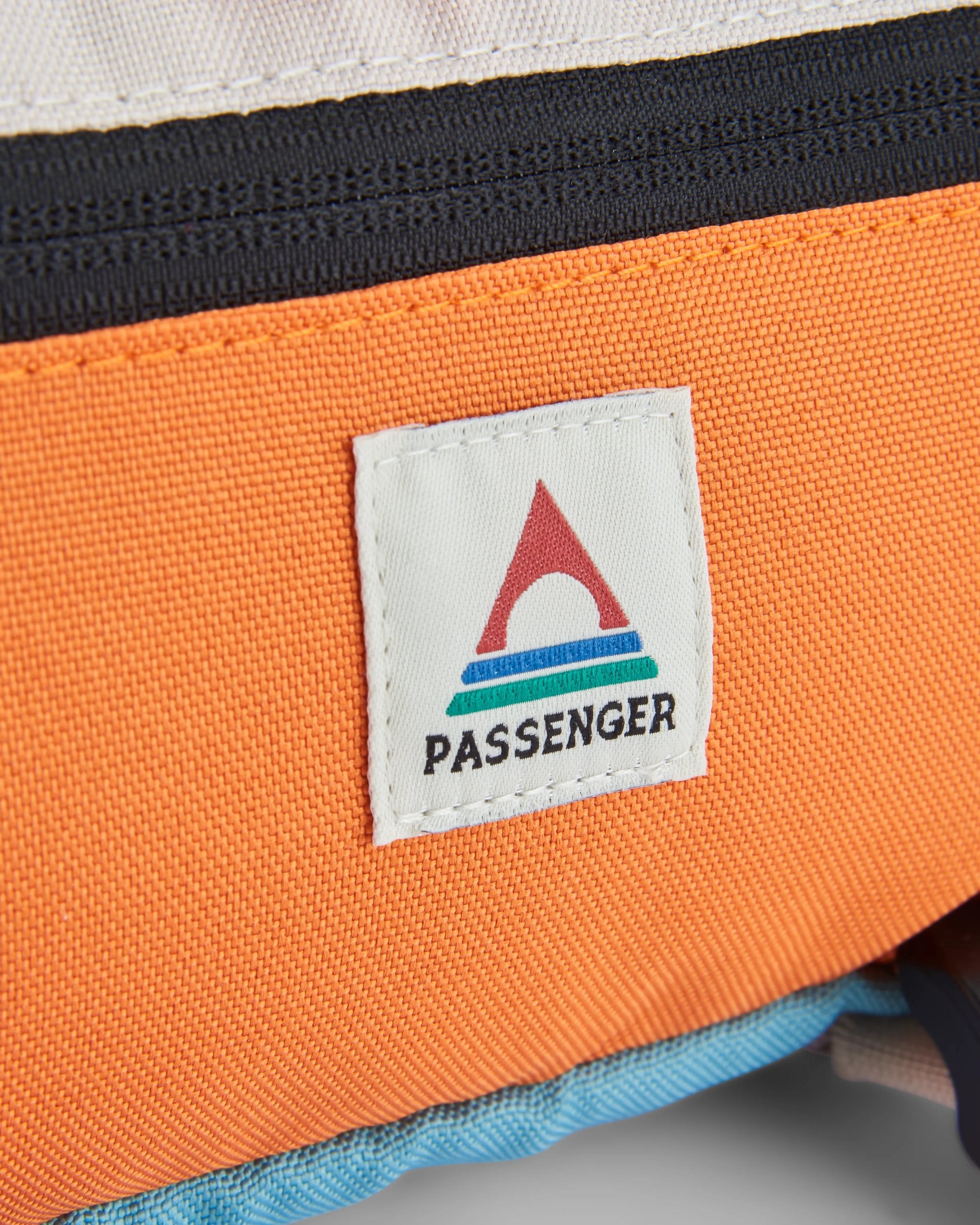 Boondocker Recycled Hip Pack - Arctic/Retro Orange - Flatlay