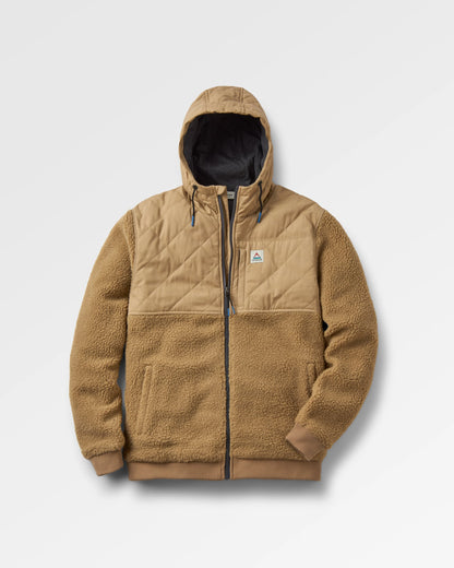 Adventure 2.0 Recycled Deep-Pile Sherpa Fleece - Biscuit