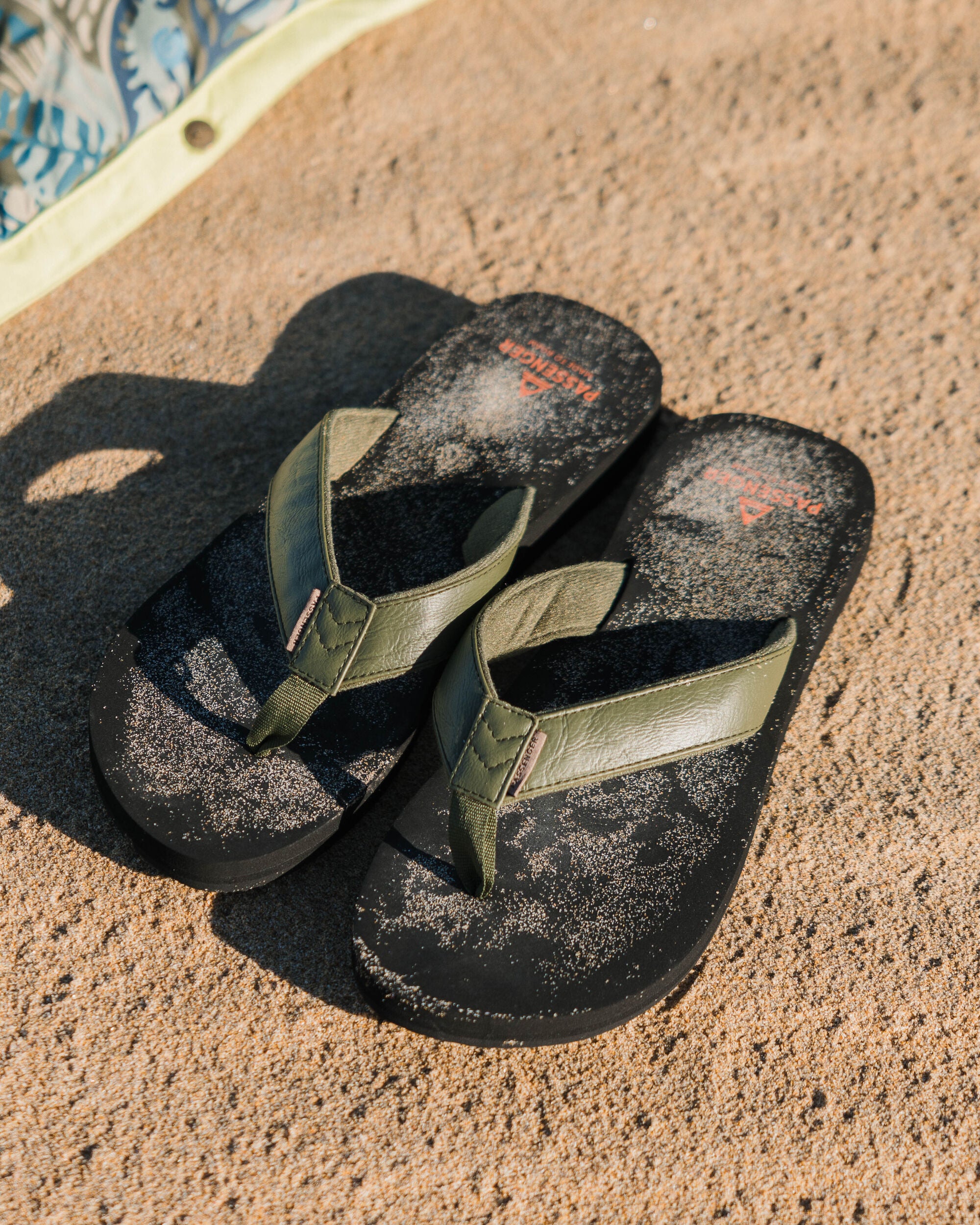 Santos Flip Flop - Khaki - Lifestyle