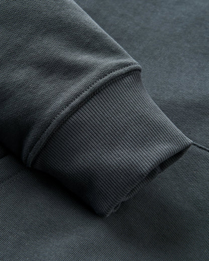 Passenger Relaxed Fit Hoodie - Black - Flatlay