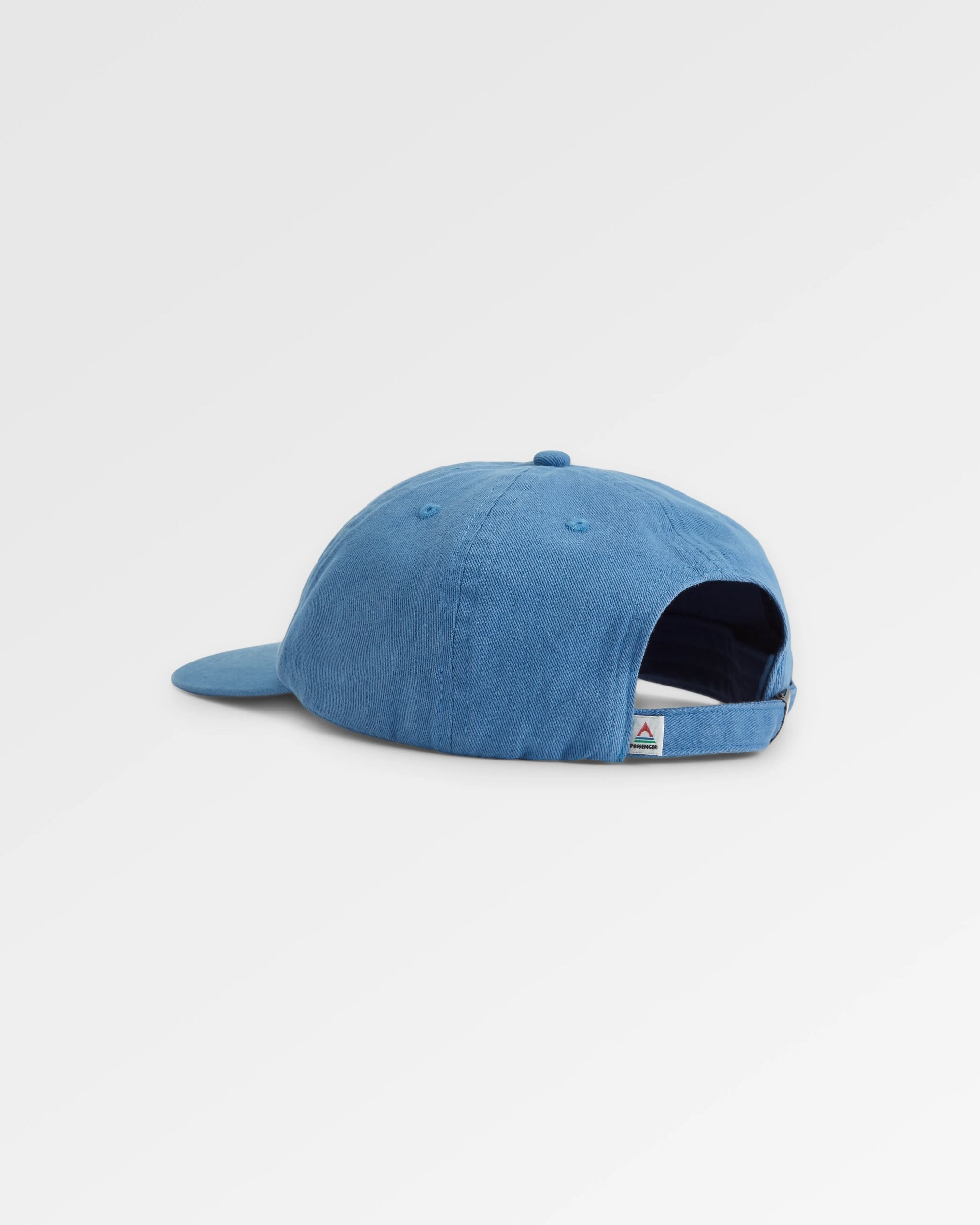 Seekers Recycled Cotton Low Profile Cap - Moonlight Blue - Flatlay