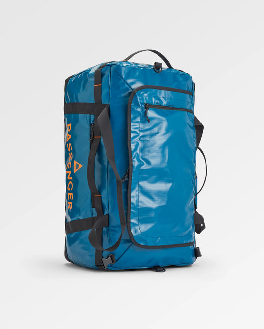 Roamer Recycled 80L Duffel Bag - Tidal Blue