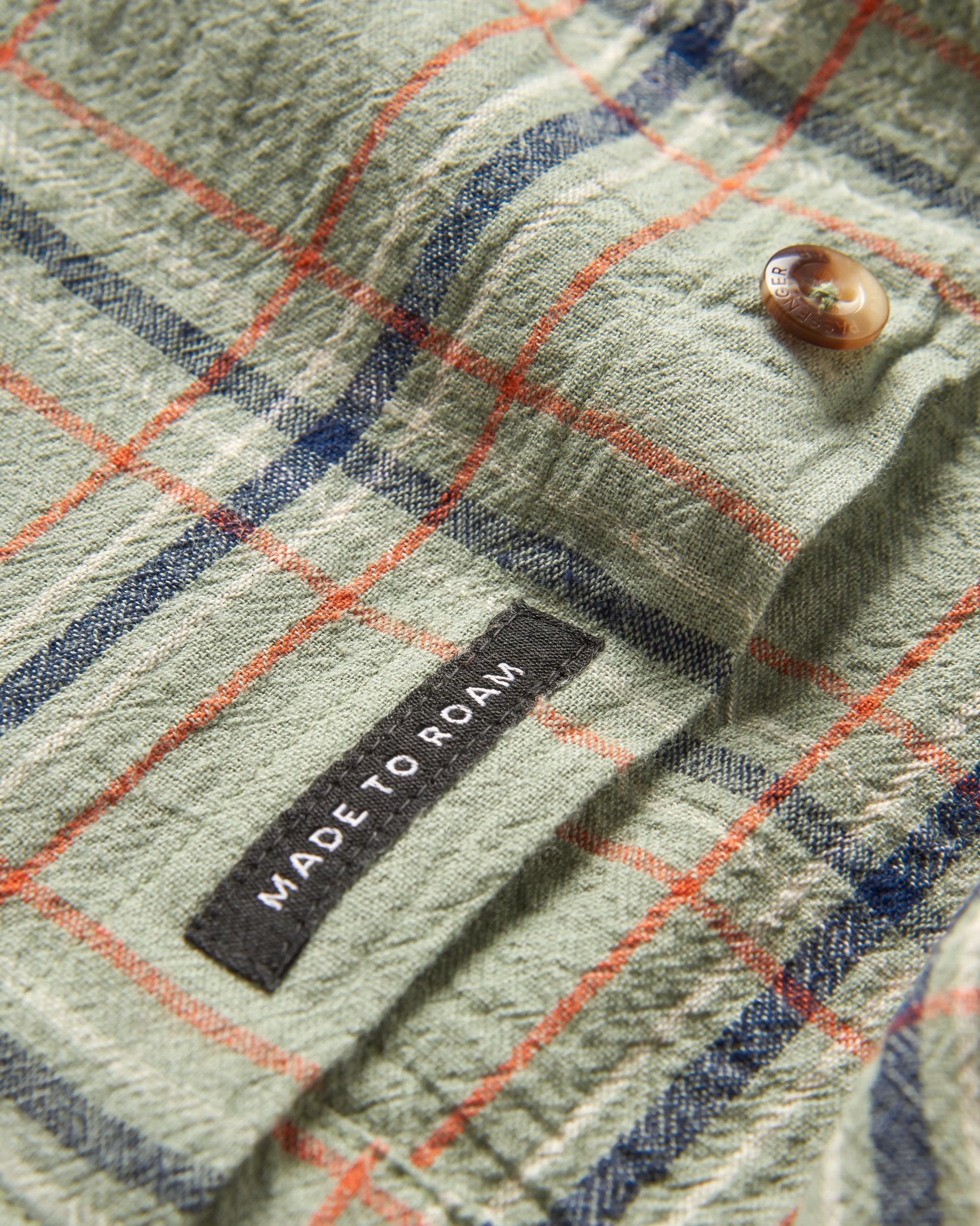 Chill Short Sleeve Shirt - Pistachio - Flatlay