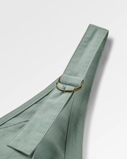 Refuel Ripstop Dungarees - Pistachio - Flatlay