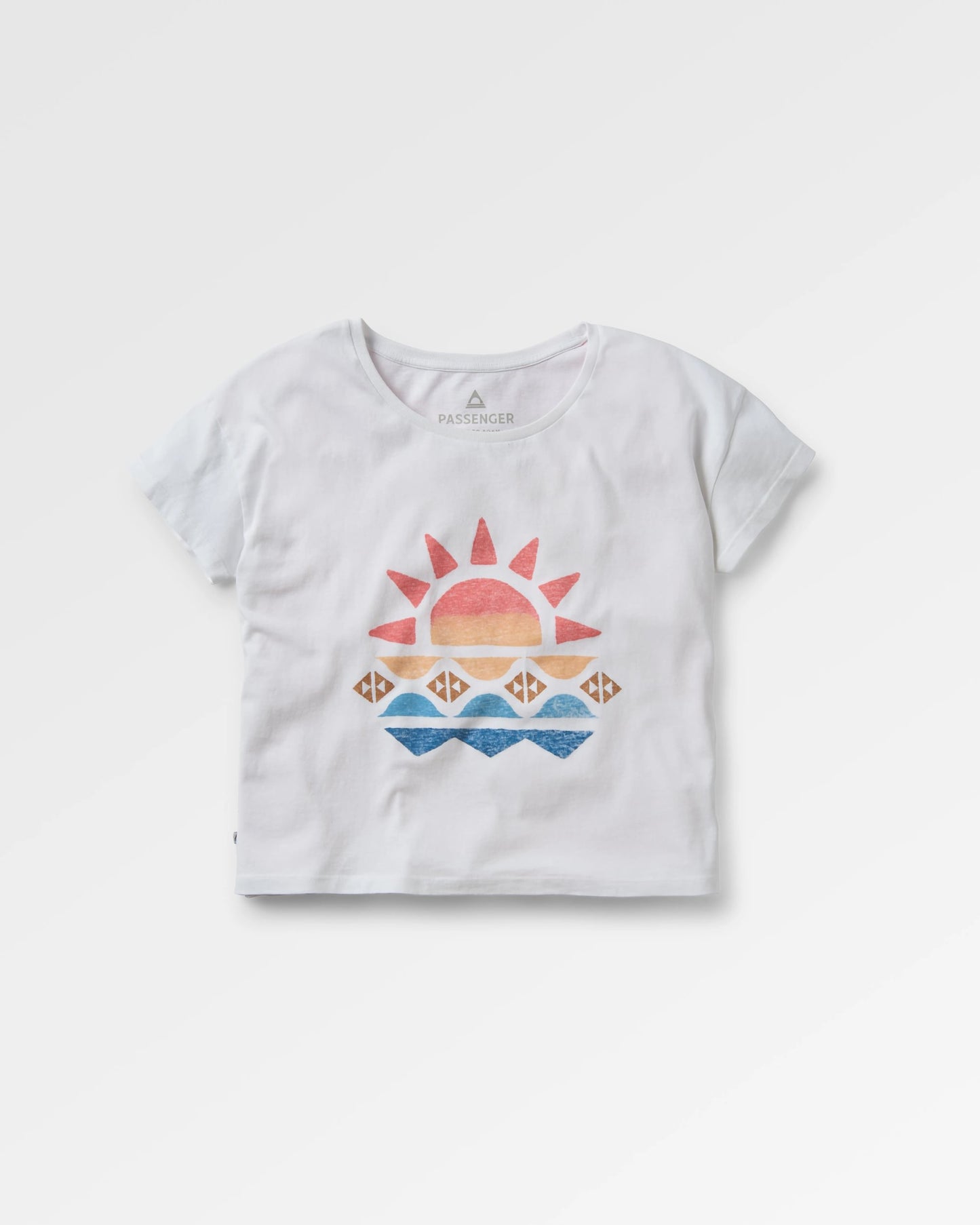 Sunray Recycled Cotton T-Shirt - White