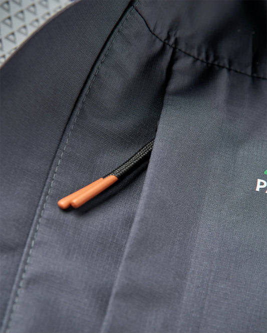 Trailscape Men's Recycled Waterproof Jacket - Charcoal - Flatlay
