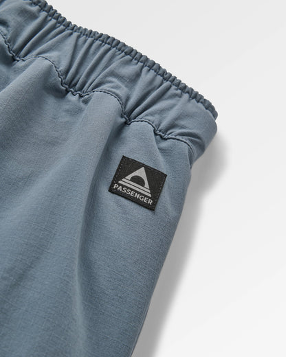 Stride Recycled Active Trail Short - Storm Grey - Flatlay