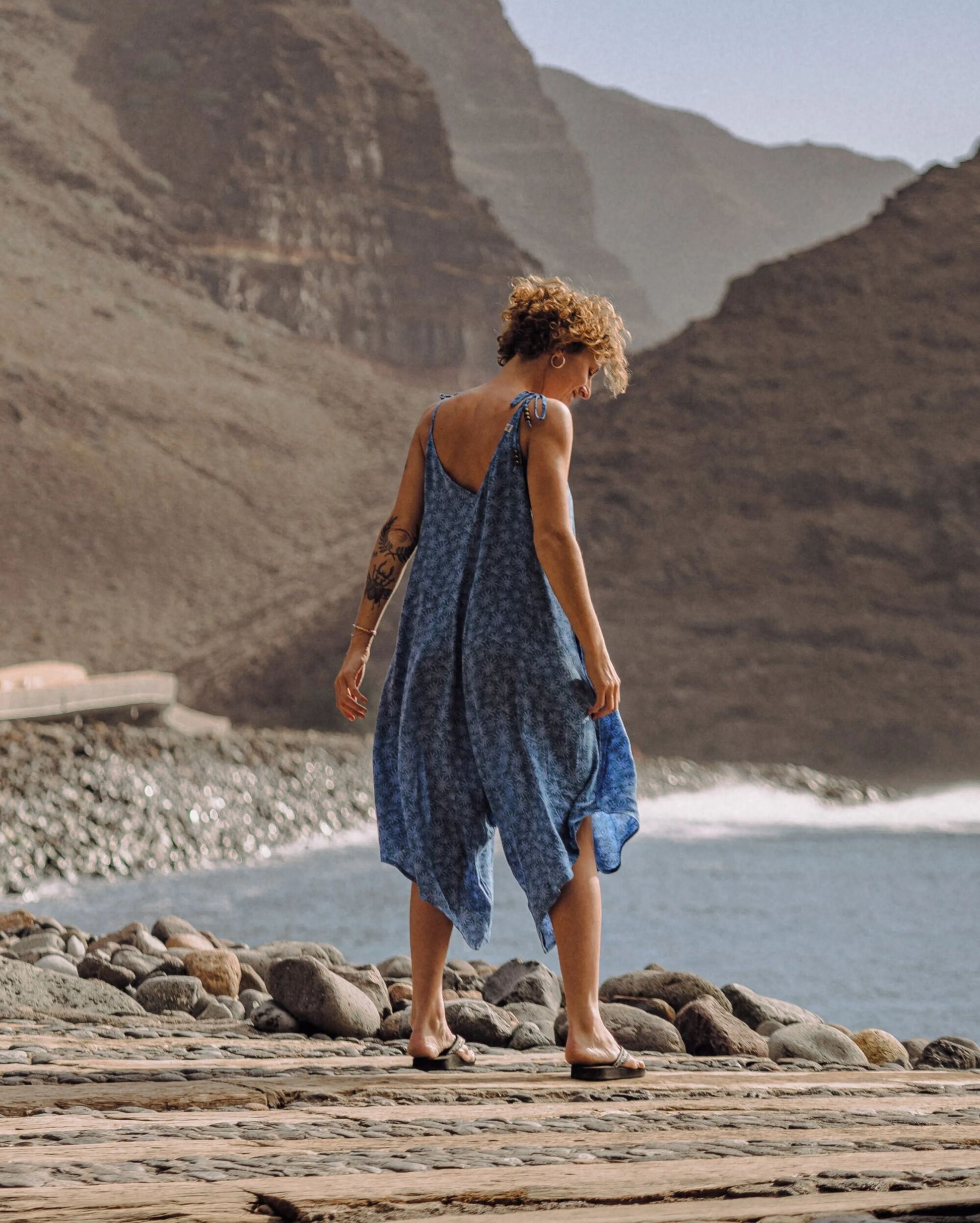 Copetín Jumpsuit - Seaweed Blue Steel