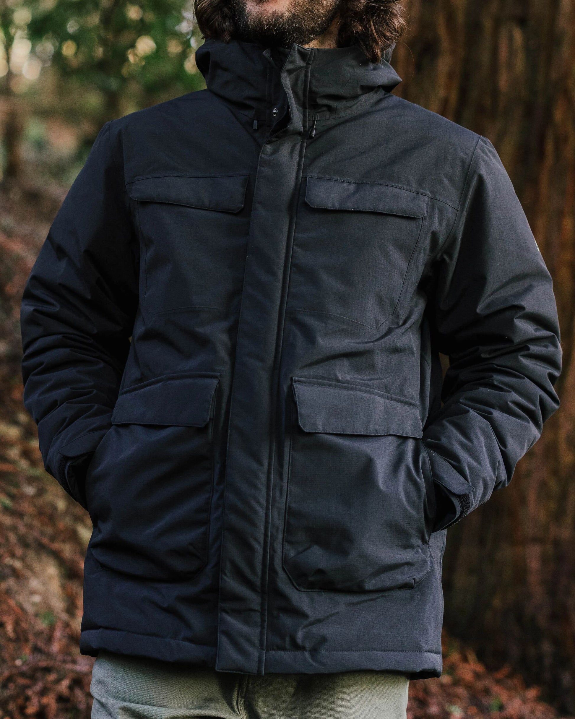 Explorer Waterproof Down Parka - Black