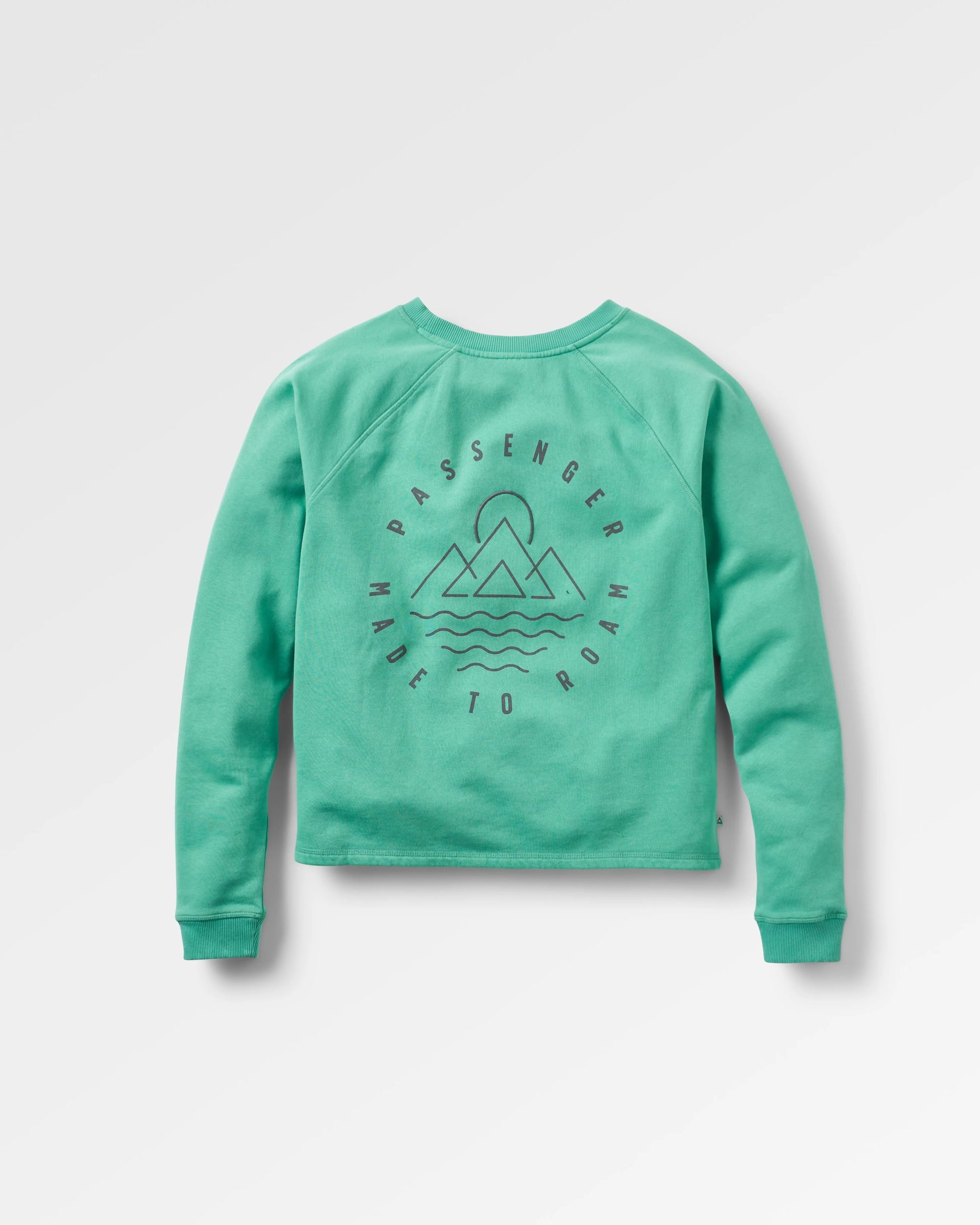 Remote Recycled Cotton Sweatshirt - Green Spruce