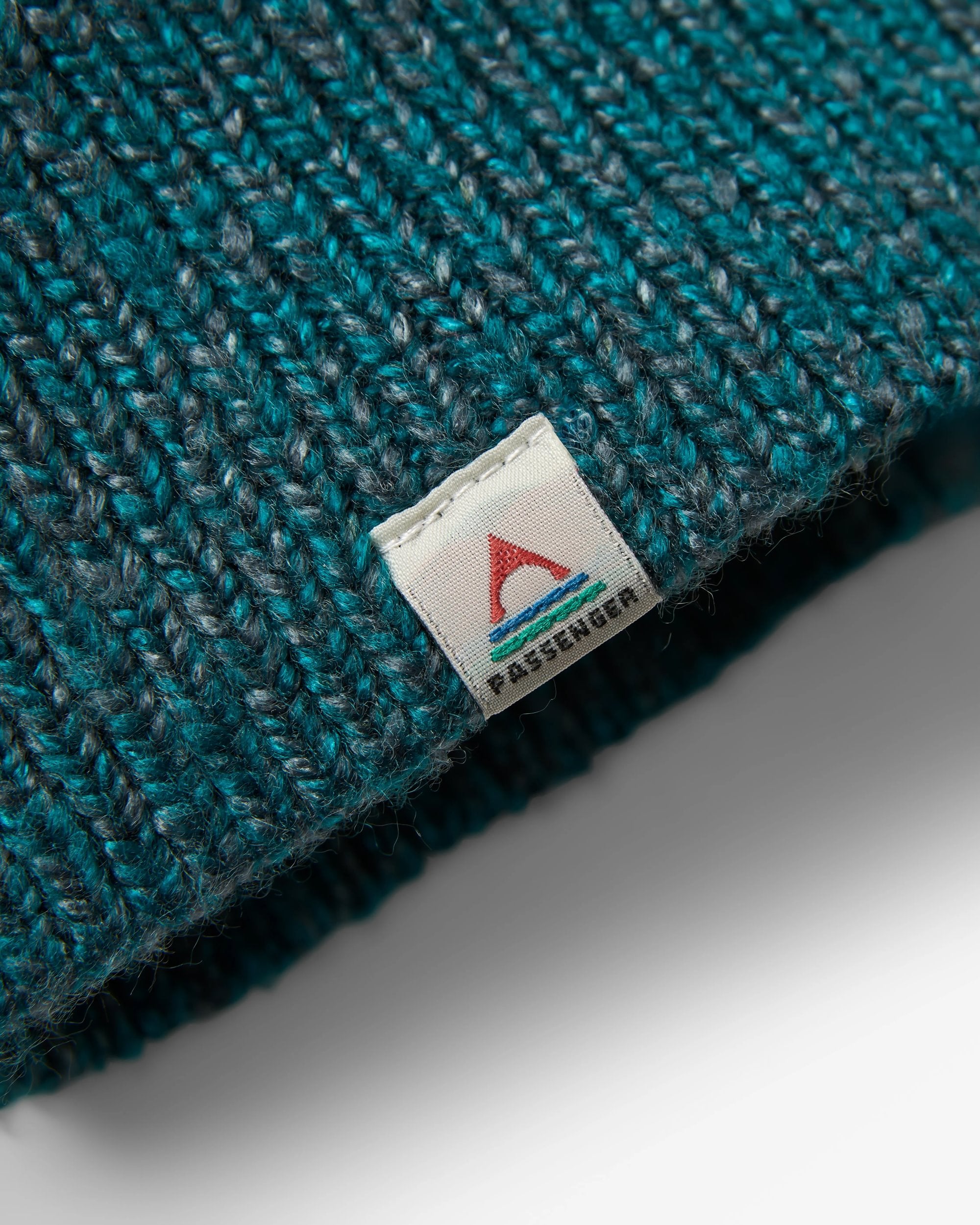 Fog Recycled Knitted Jumper - Mediterranean - Flatlay