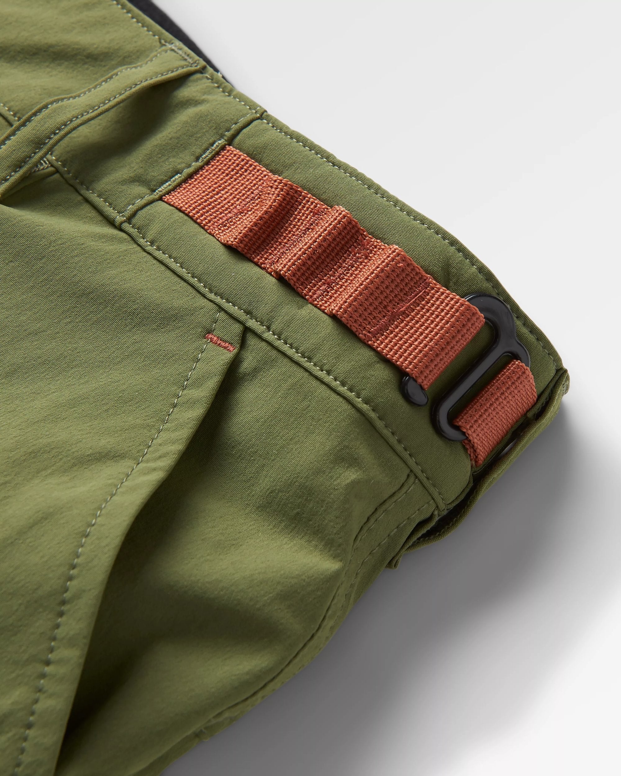 365 Trail Roll-Up Short - Khaki - Flatlay