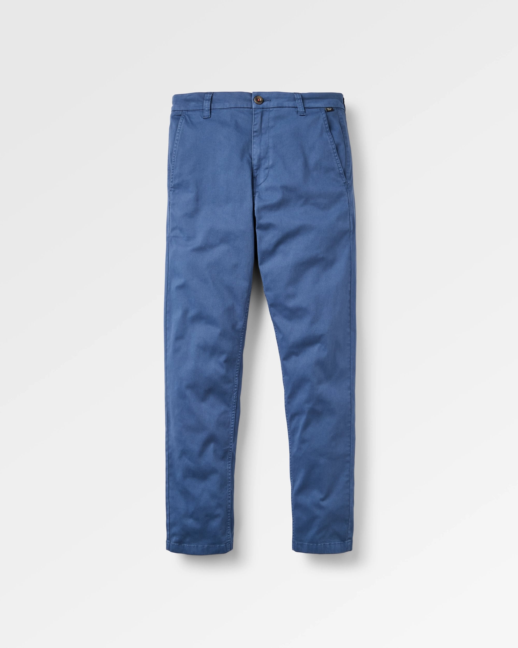 365 Cotton Trouser - Dark Denim - Flatlay
