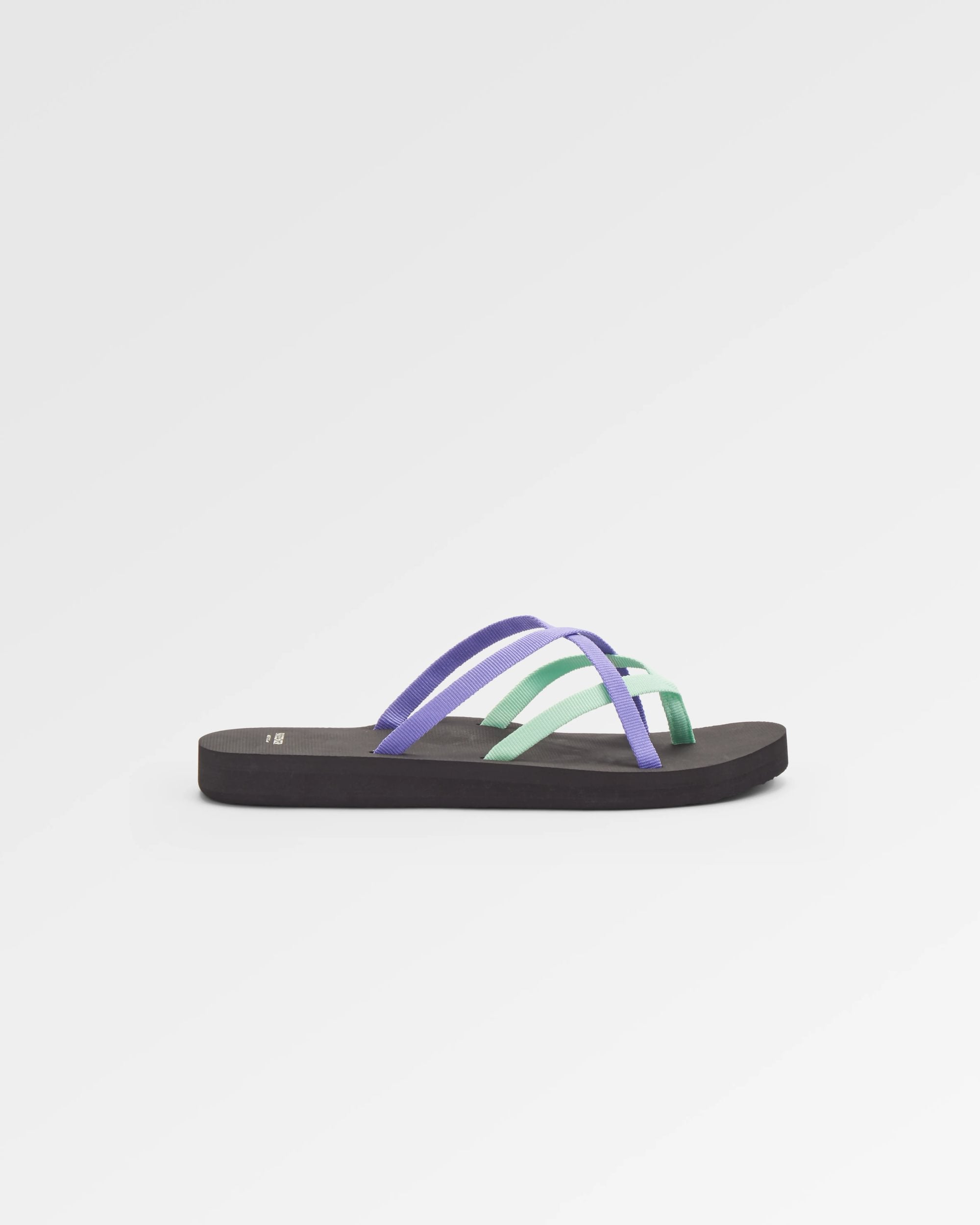 Siren Sandal - Retro Purple/Spearmint - Flatlay